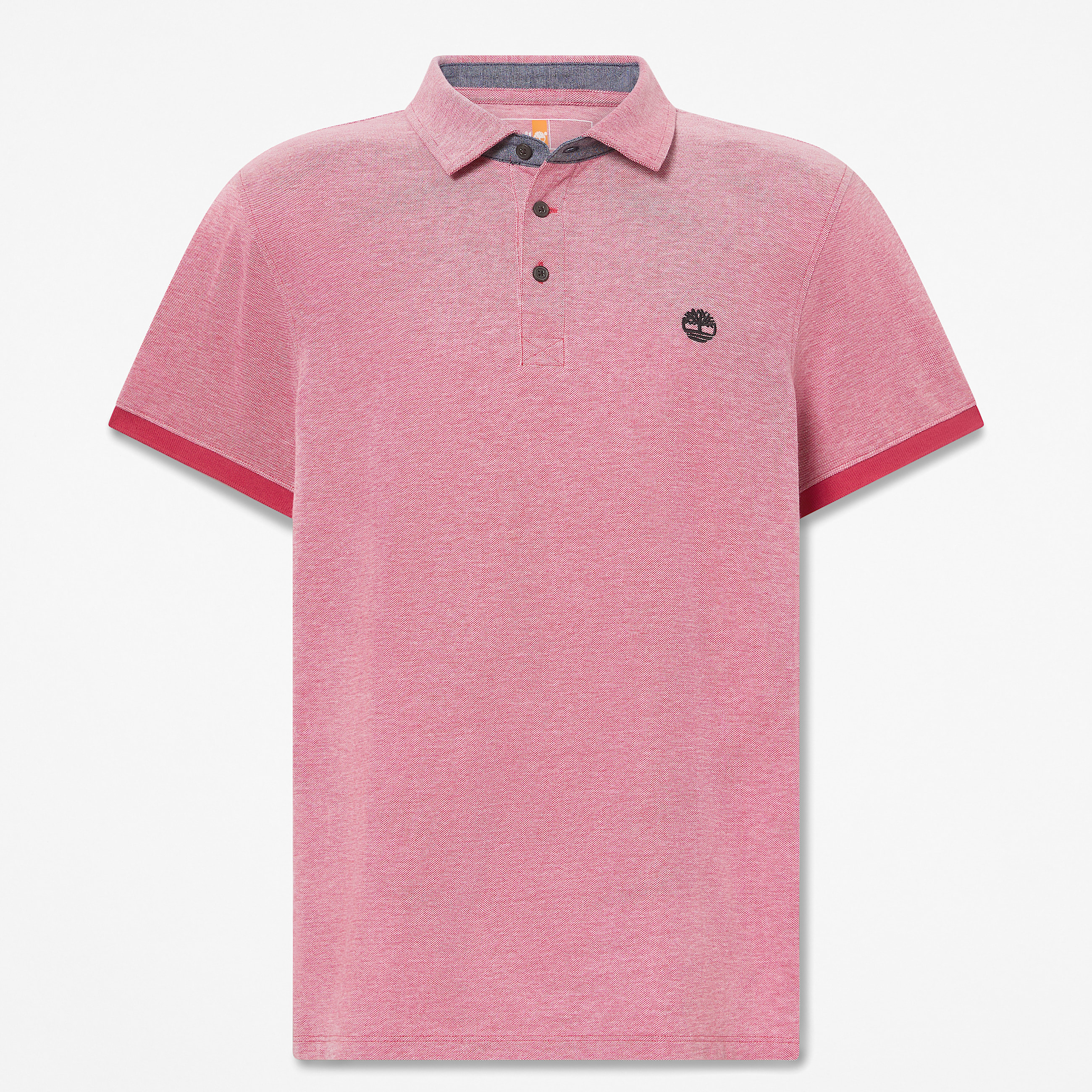 Kurzrmeliges Baboosic Brook OxfordPolohemd fr Herren in Rot TBL Rot HERO