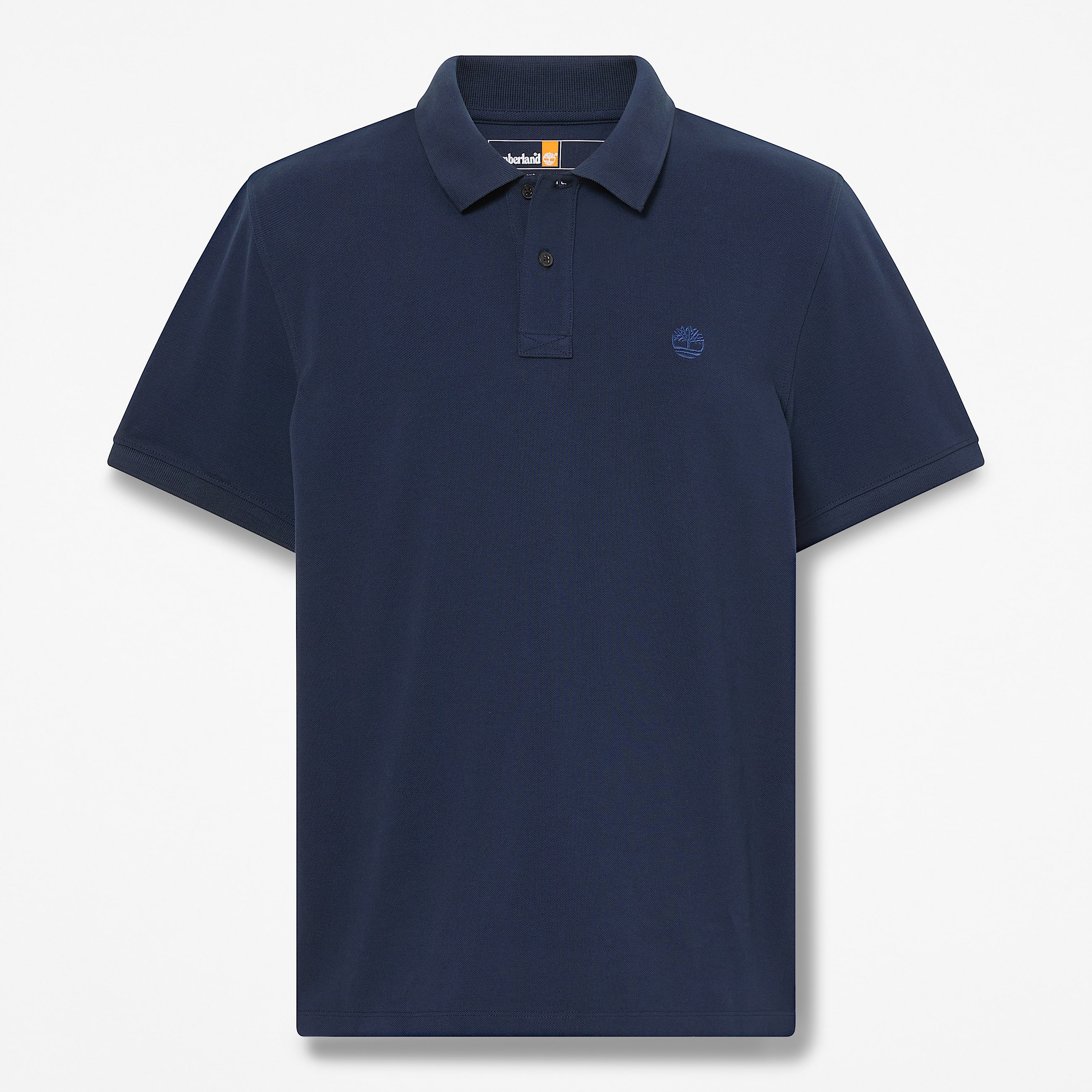 Polo en piqu  manches courtes Millers River pour homme en bleu fonc TBL bleu HERO