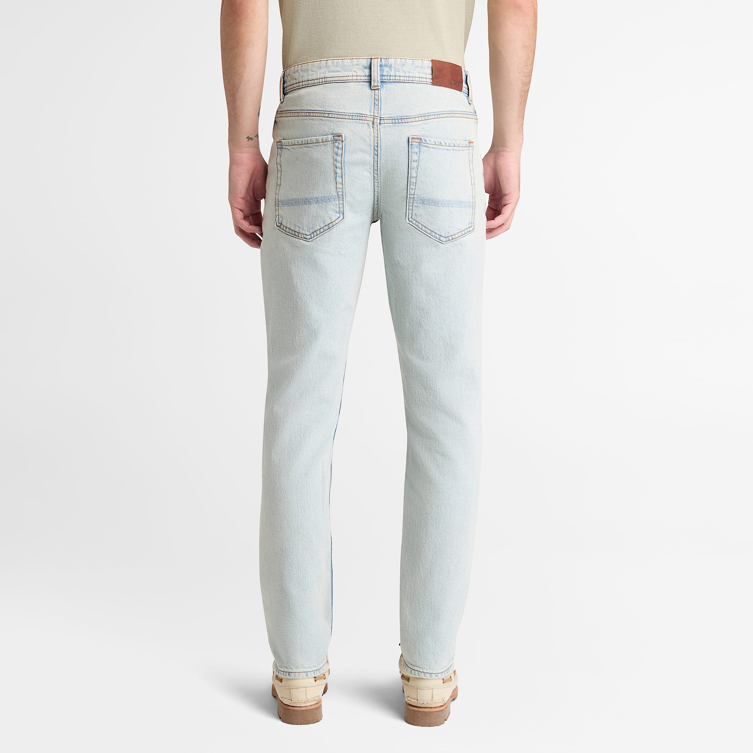 Sandown Slim Denim Trouser for Men in Grey TBL Grey ALT8