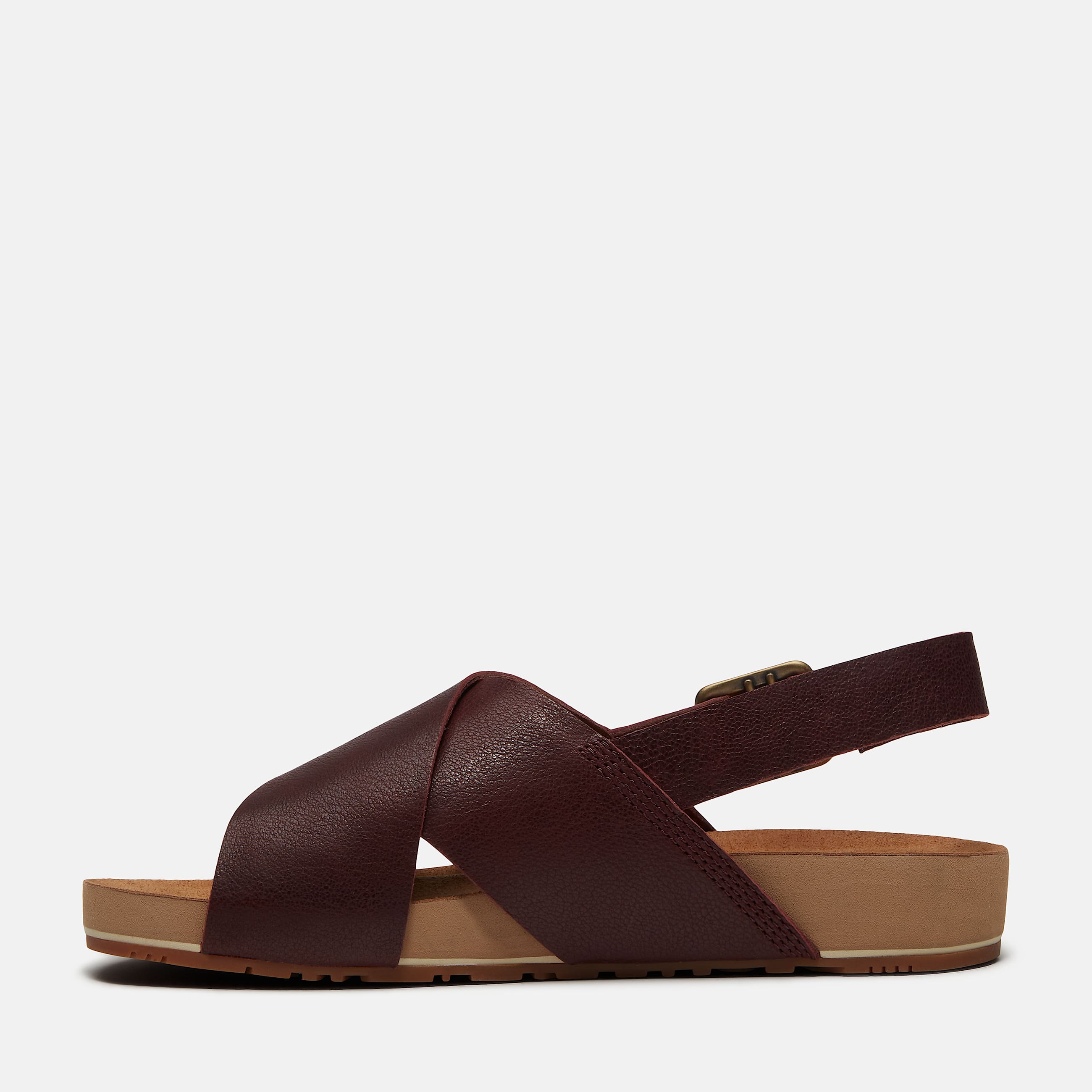 Malibu Waves BasicSandale mit Fersenriemen fr Damen in Burgunderrot TBL No Color ALT6