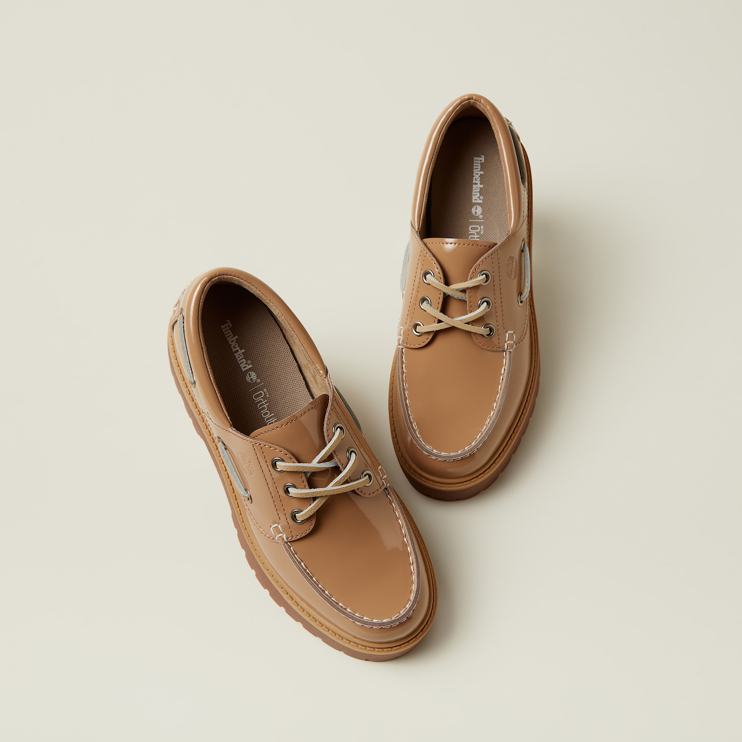 Sapato de Vela Plataforma Stone Street para Mulher em bege TBL bege MKTG4