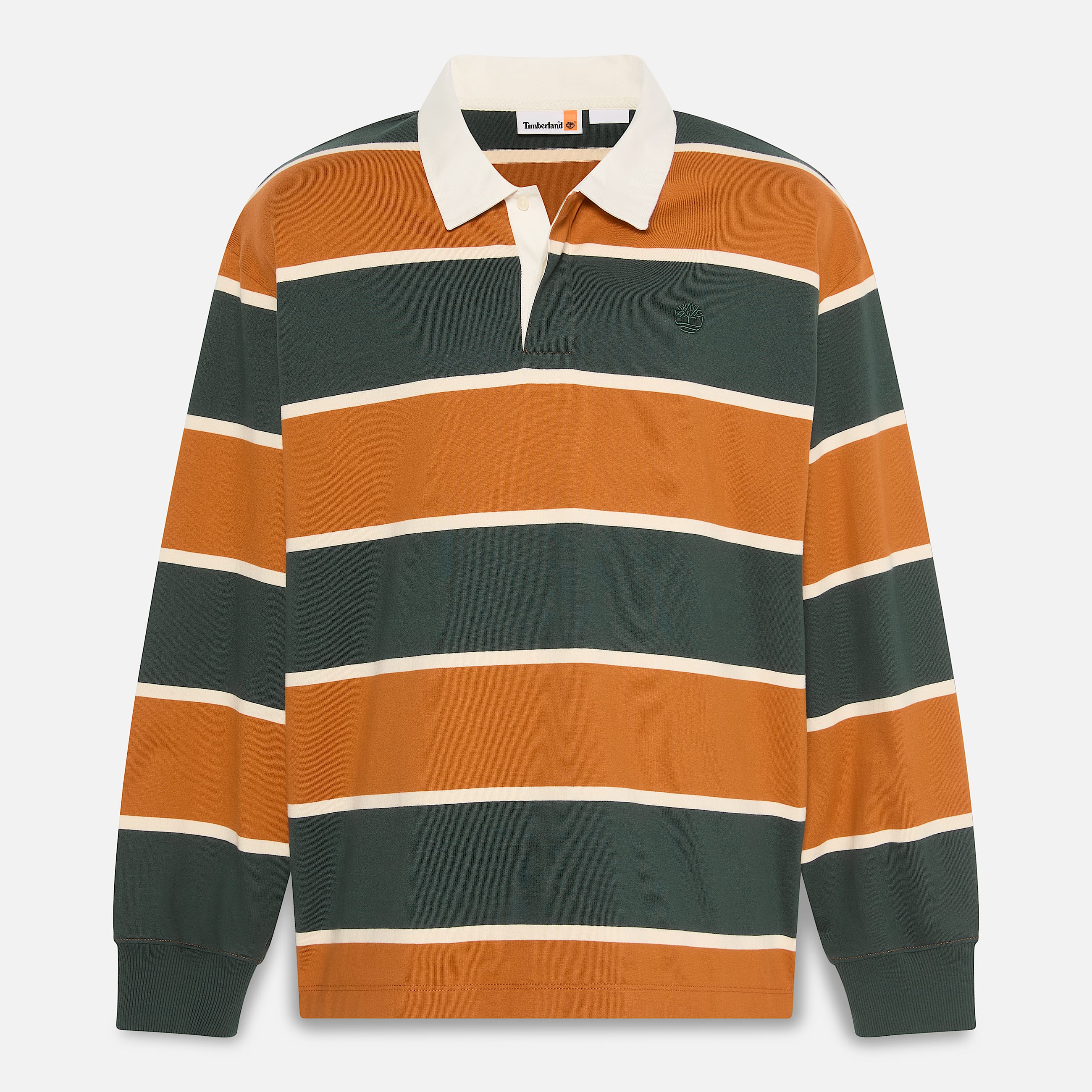 Polo de rugby en marronvert fonc TBL marron HERO