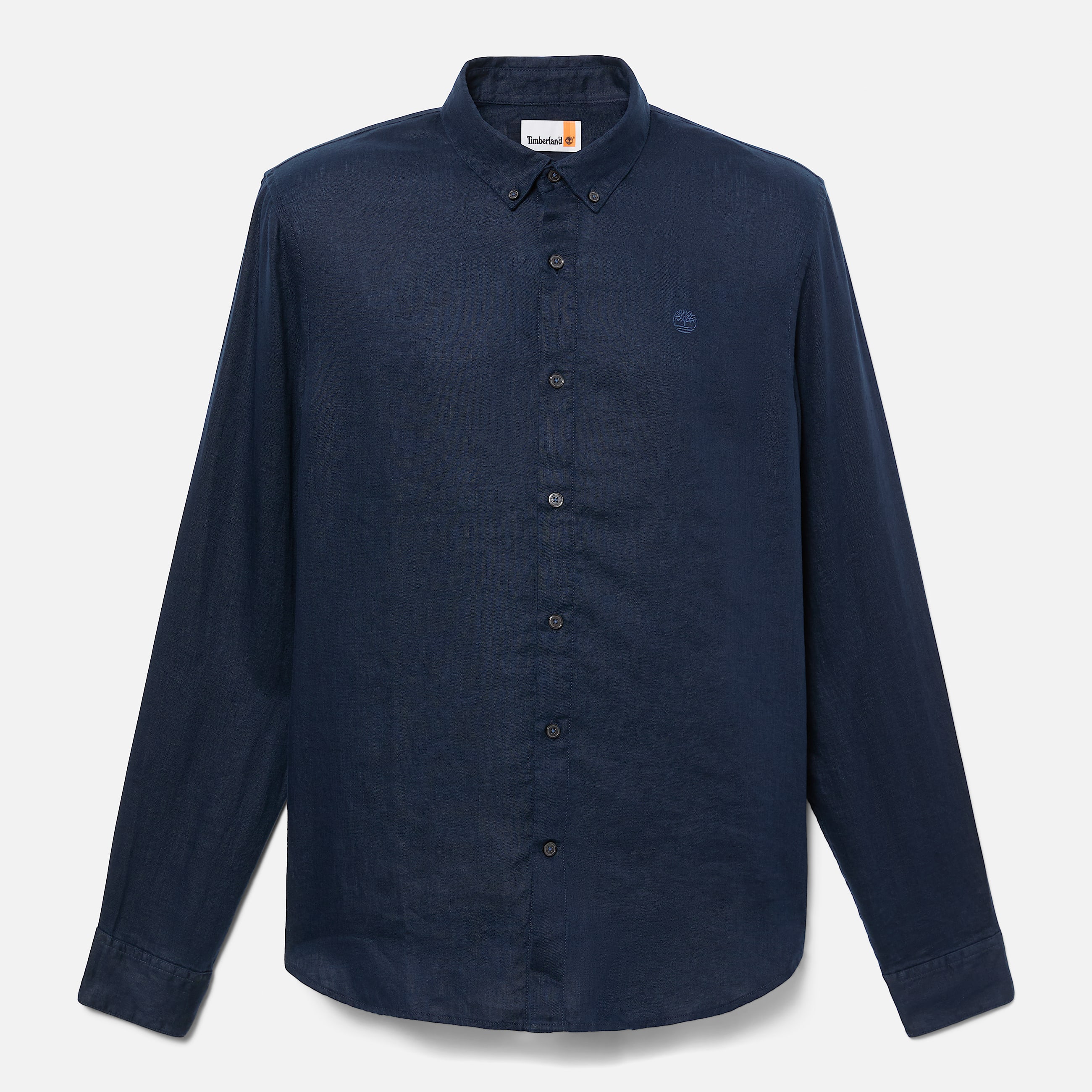 Camisa de Linho Mill Brook para Homem em azulescuro TBL azul HERO