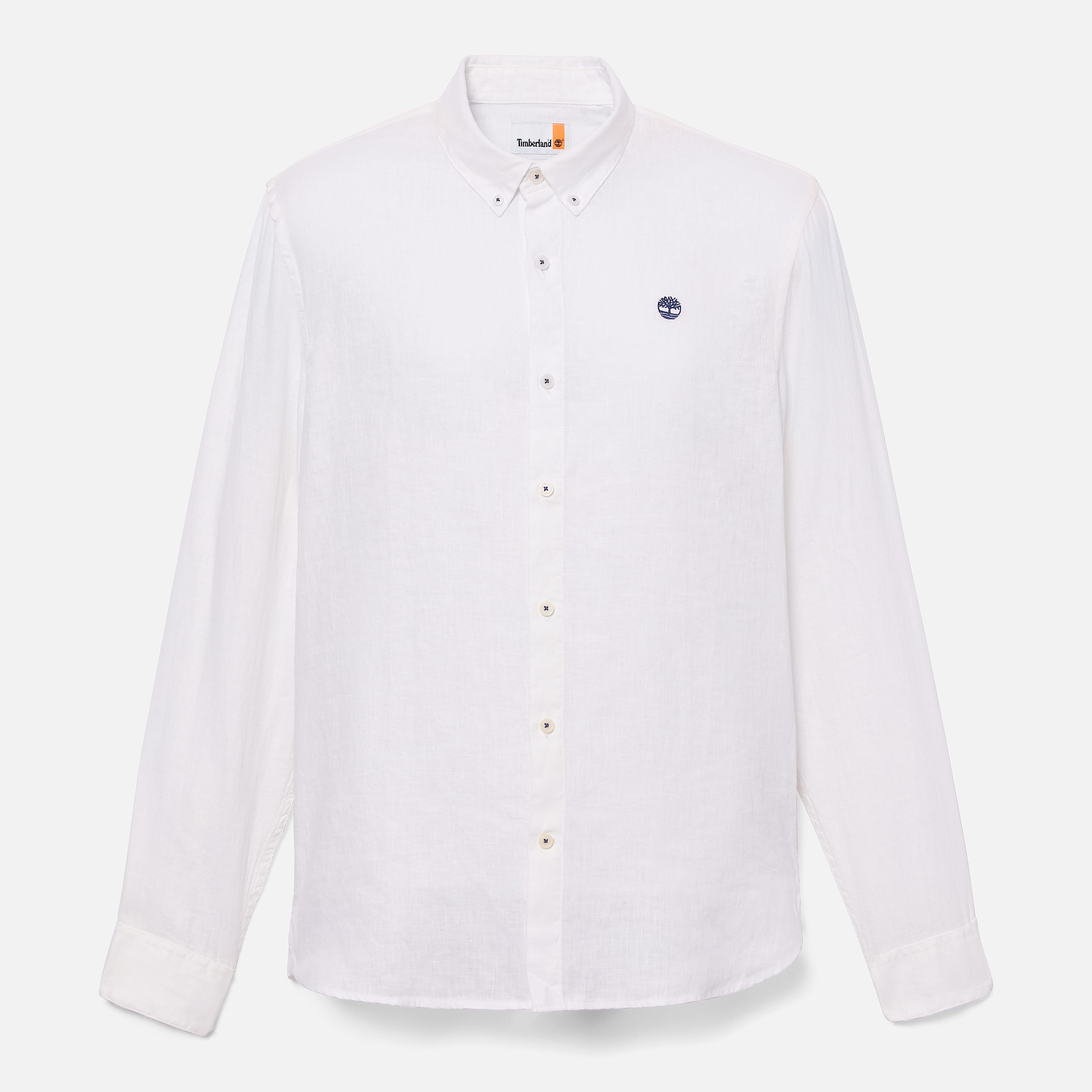 Camisa de Linho Mill Brook para Homem em branco TBL branco HERO