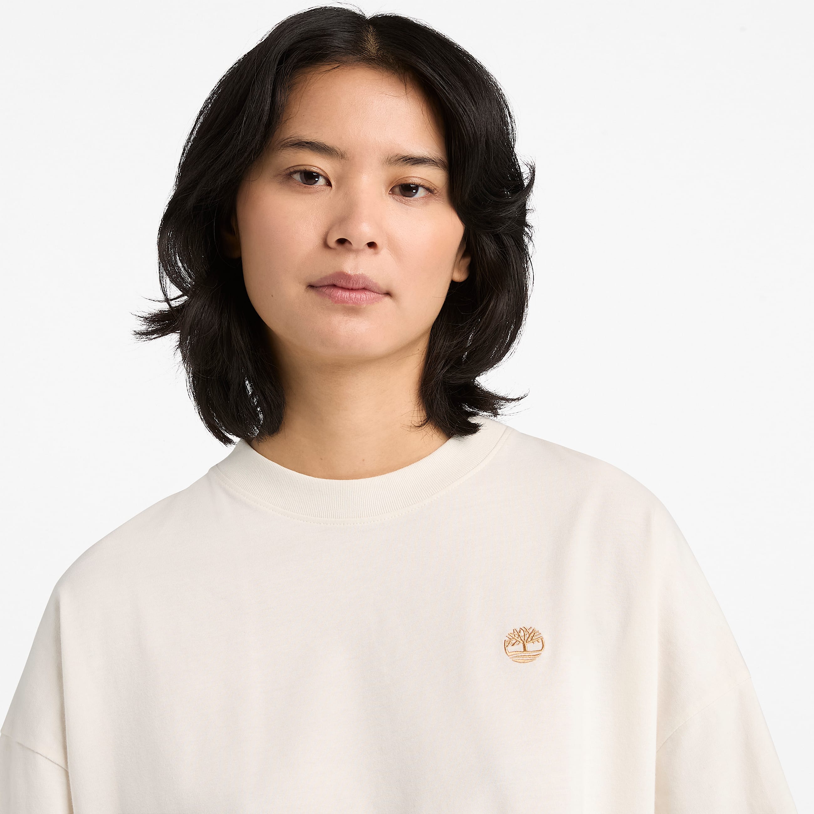 Dunstan OversizeTShirt fr Damen in Wei TBL Wei ALT3