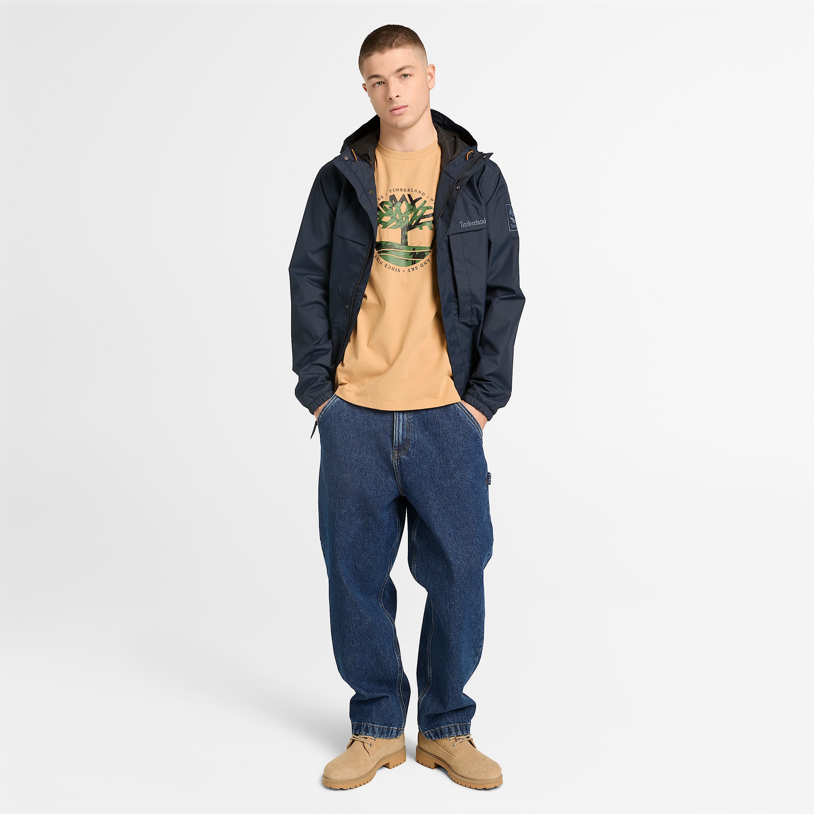 Casaco Impermevel Benton para Homem em azulescuro TBL azul ALT2