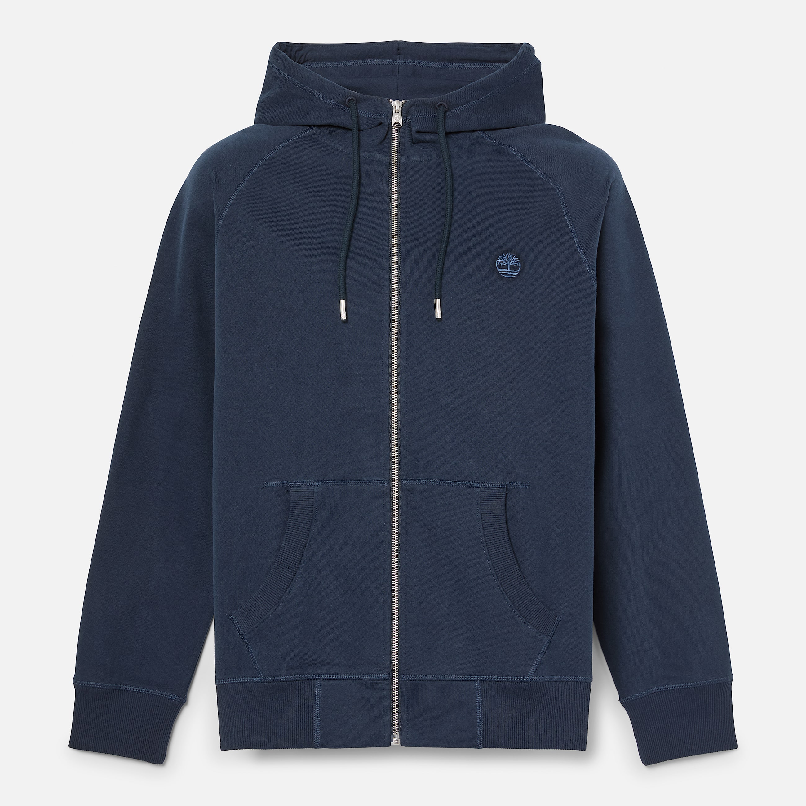 Felpa con Cappuccio e Zip Intera Exeter River da Uomo in blu scuro TBL blu HERO