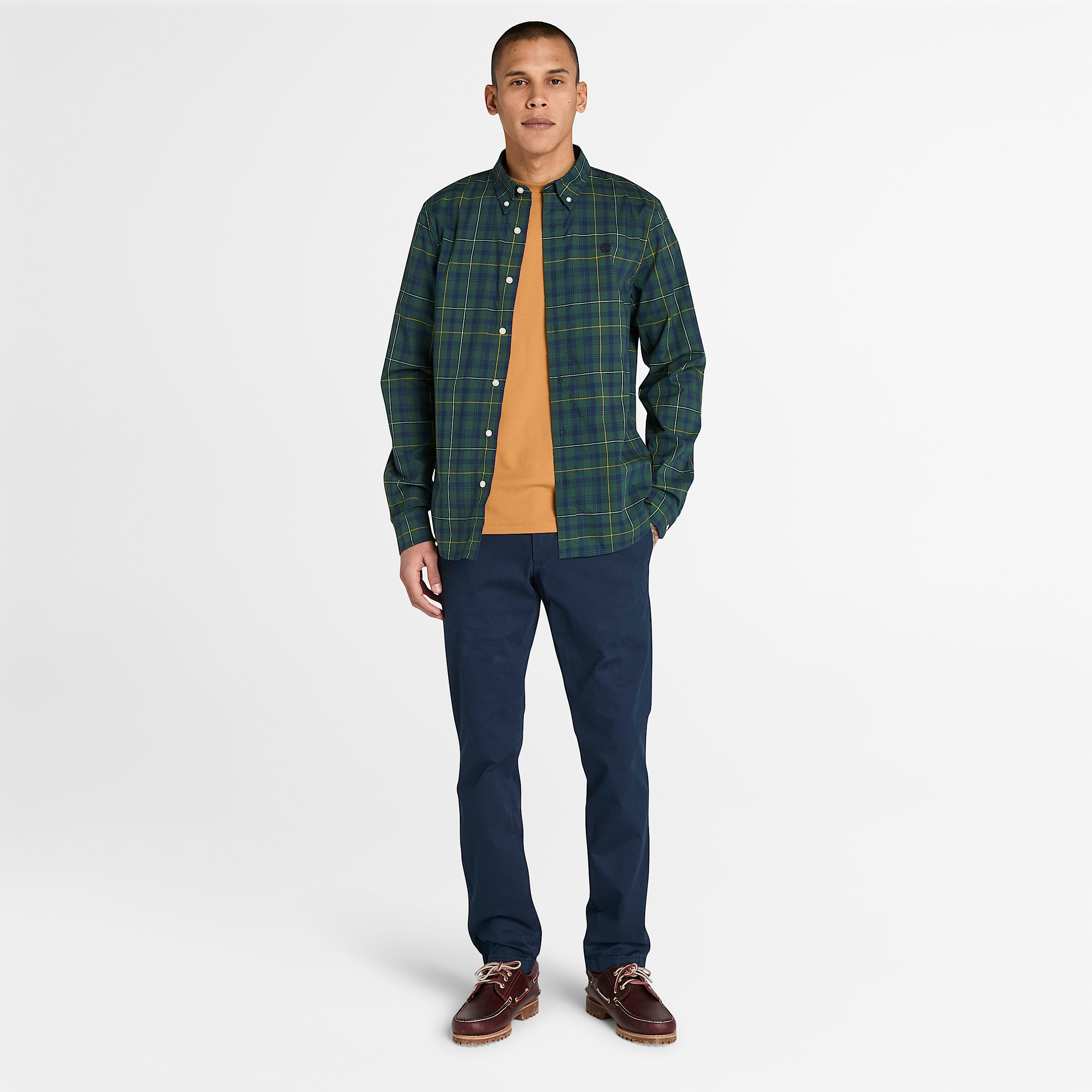 Dunstan River KurzarmTShirt fr Herren in Gelb TBL Gelb ALT2