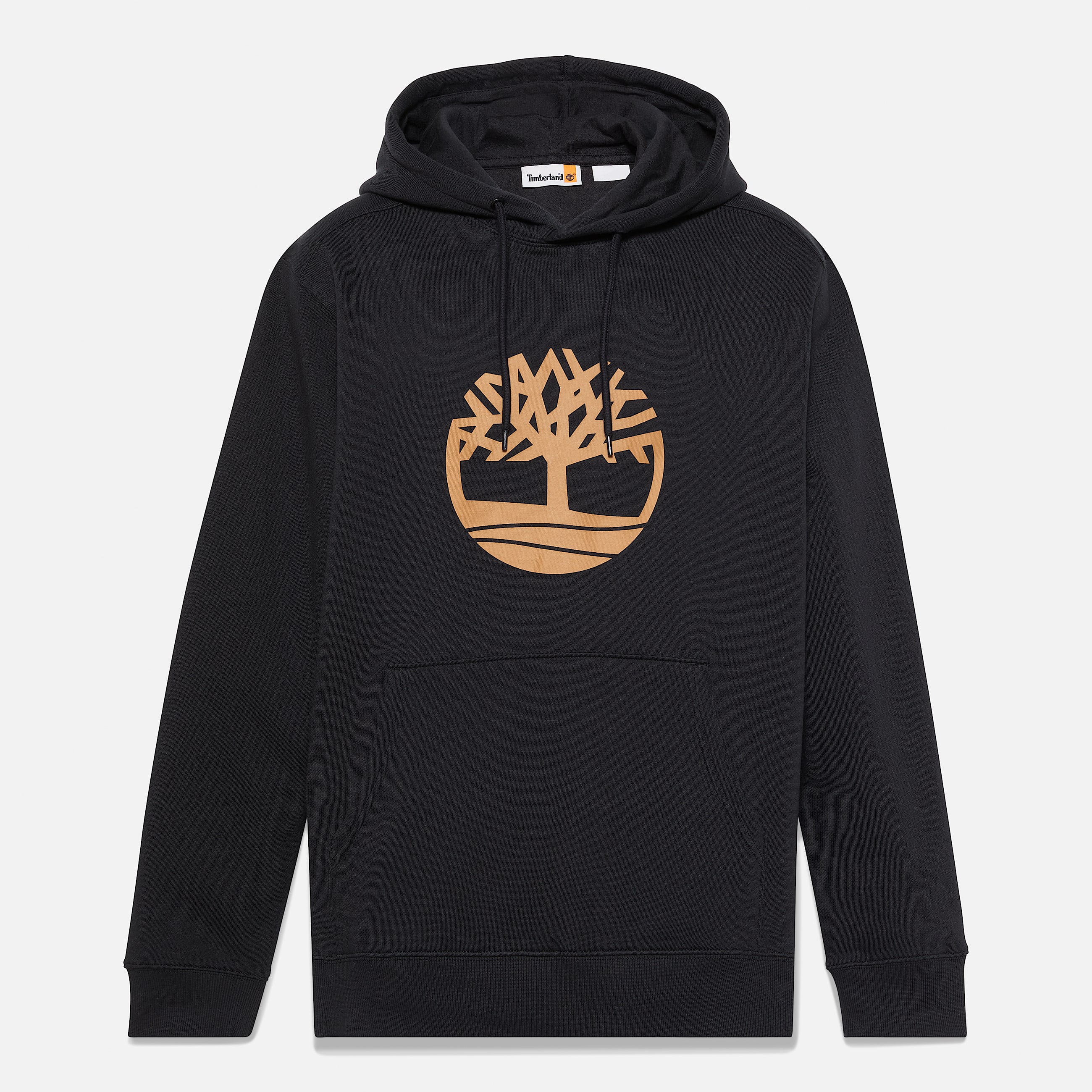 Kennebec River Tree Logo Hoodie for Men in Black TBL Black HERO