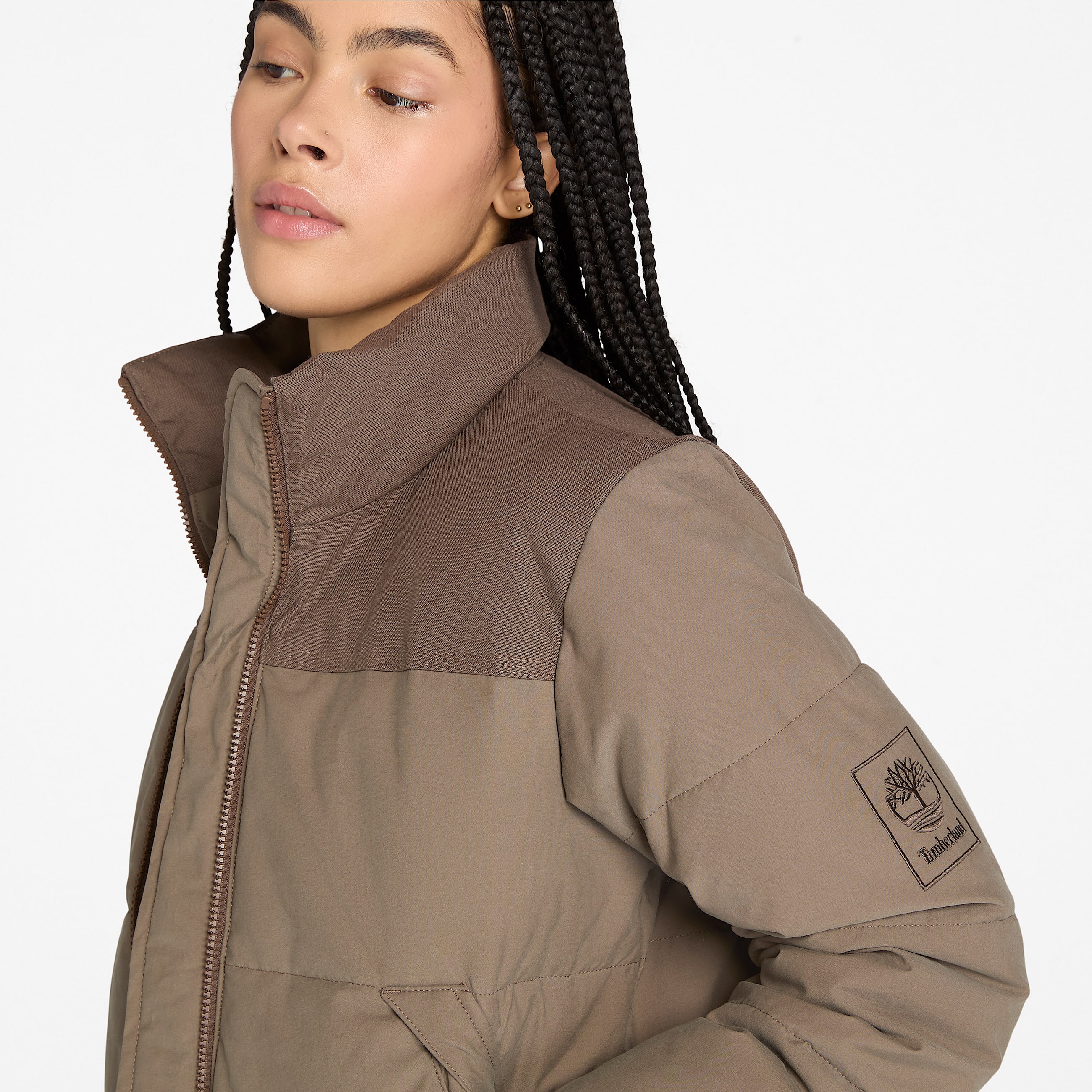 Piumino con Imbottitura Sintetica Welch Mountain da Donna in marrone TBL marrone ALT3