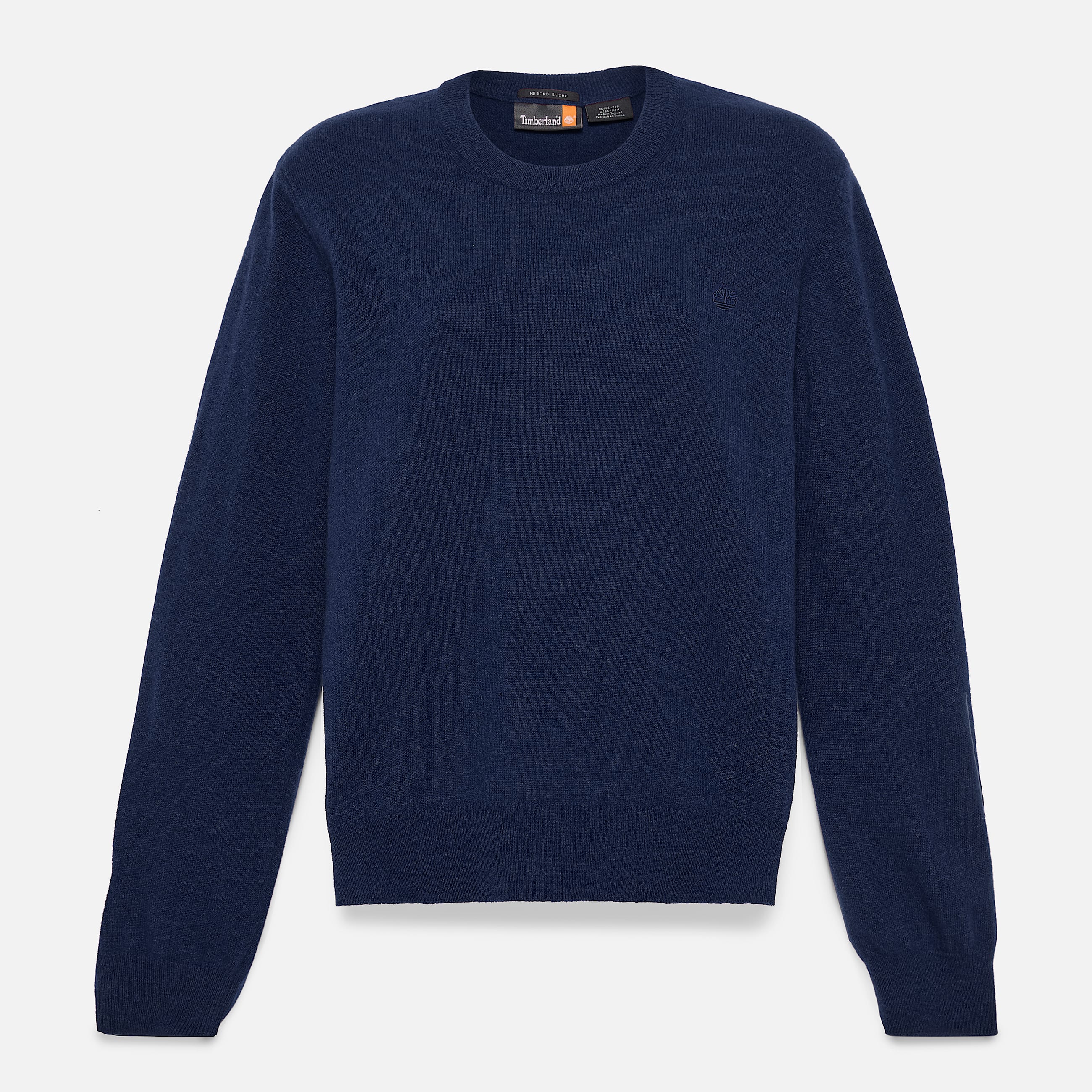Merino Crewneck Jumper for Women in Dark Blue TBL Blue HERO