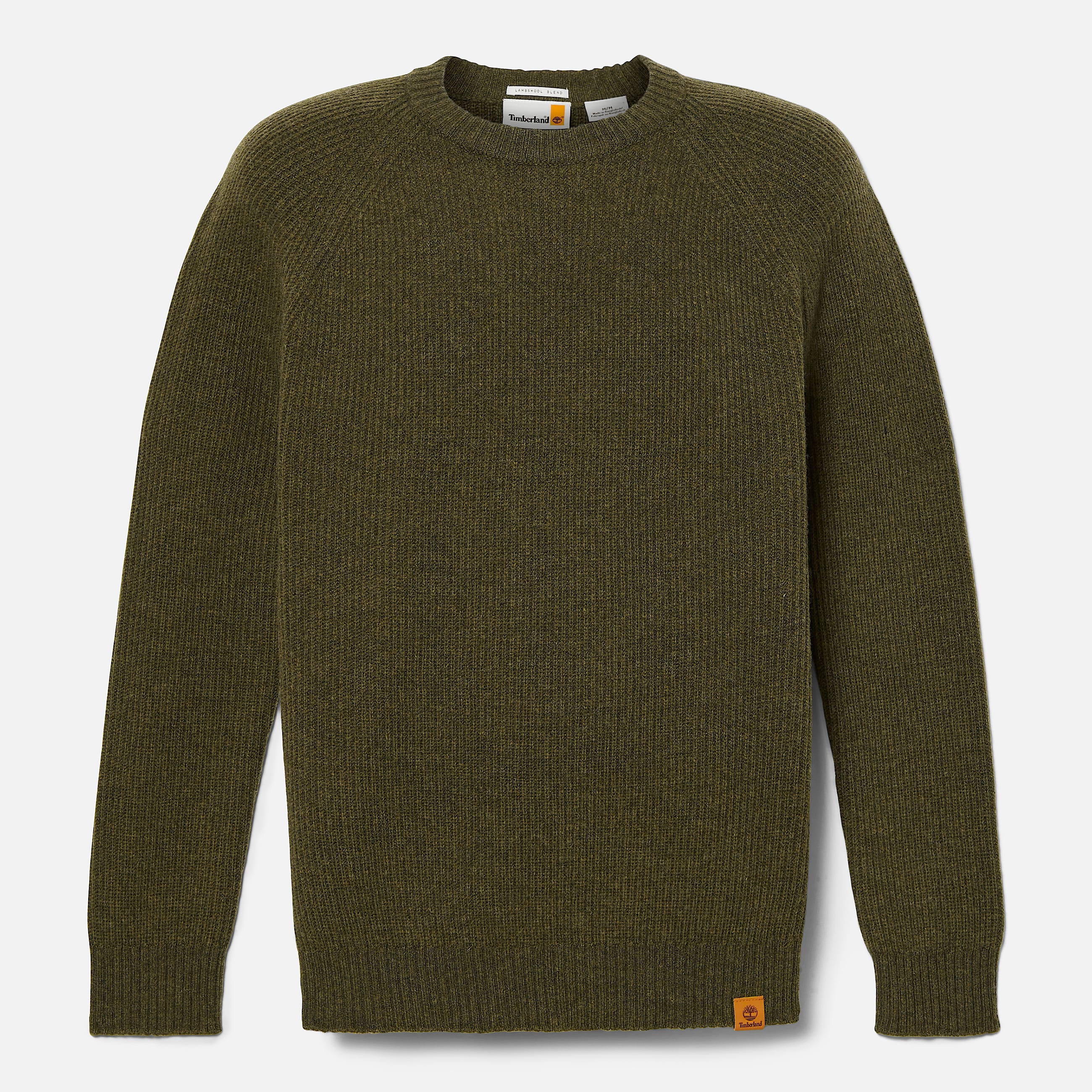 Camisola de Gola Redonda com Mangas Ragl Phillips Brook para Homem em verdeescuro TBL verde HERO