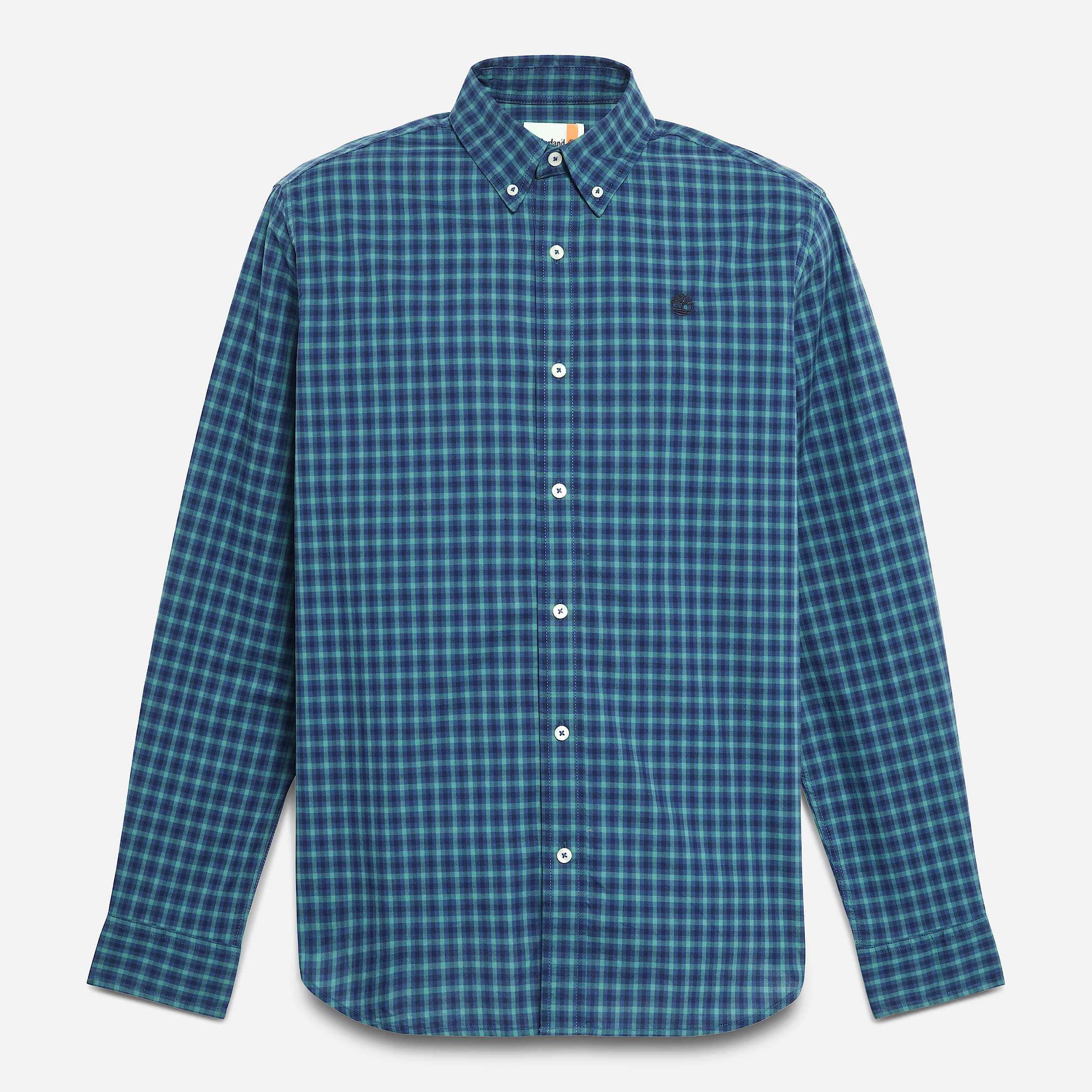 Camisa Guingo em Popelina Elstica para Homem em azulescuro TBL azul HERO