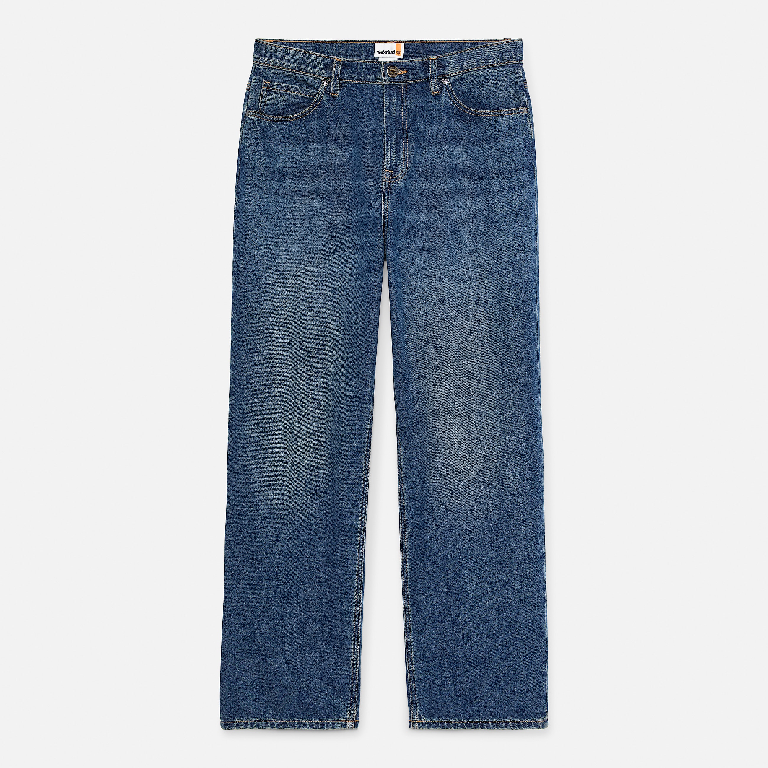 Broderede Sandown denimbukser til mnd i bl TBL Bl HERO