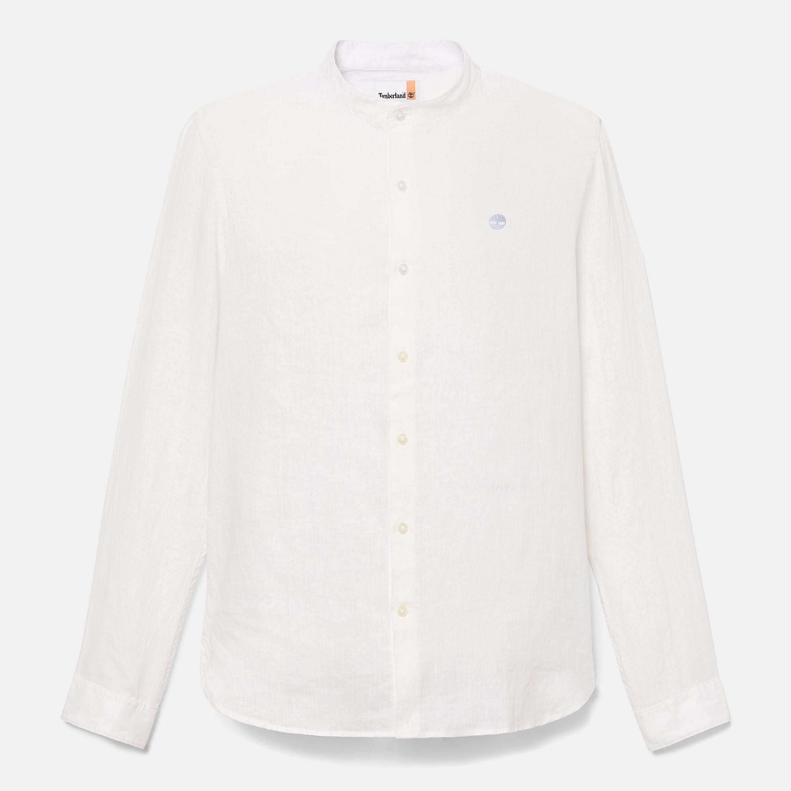 Mill Brook Linen Shirt for Men in White TBL White HERO