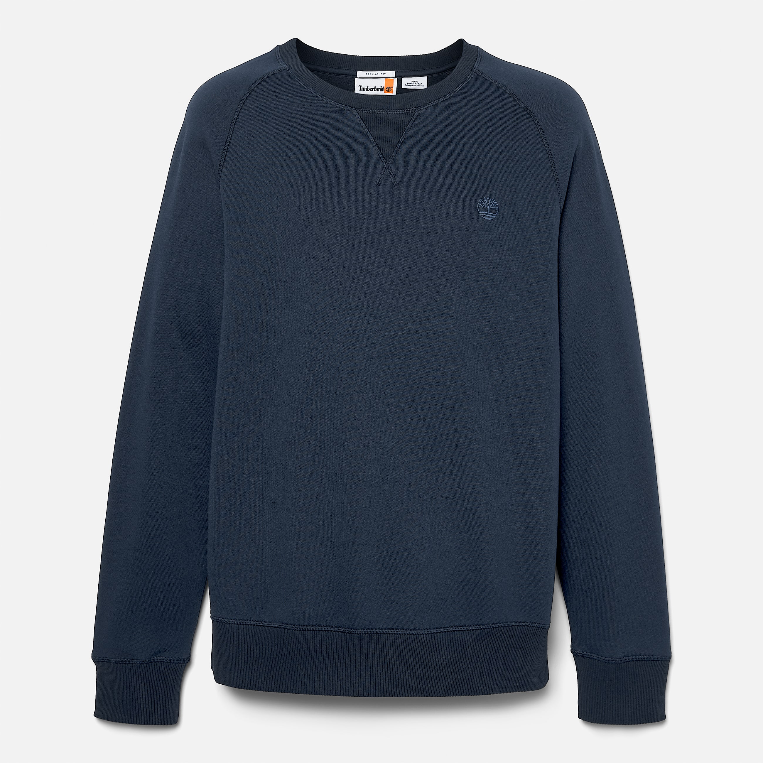Exeter River Brushed Back Crewneck Sweatshirt for Men in Dark Blue TBL Blue HERO