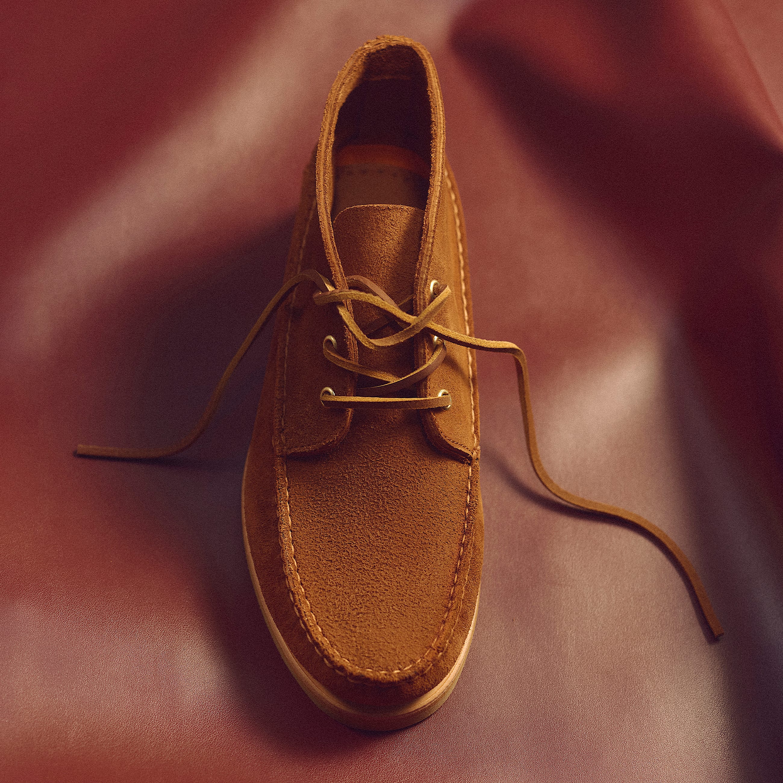 Bota de Vela Artesanal Mid para Homem em castanho TBL castanho MKTG1