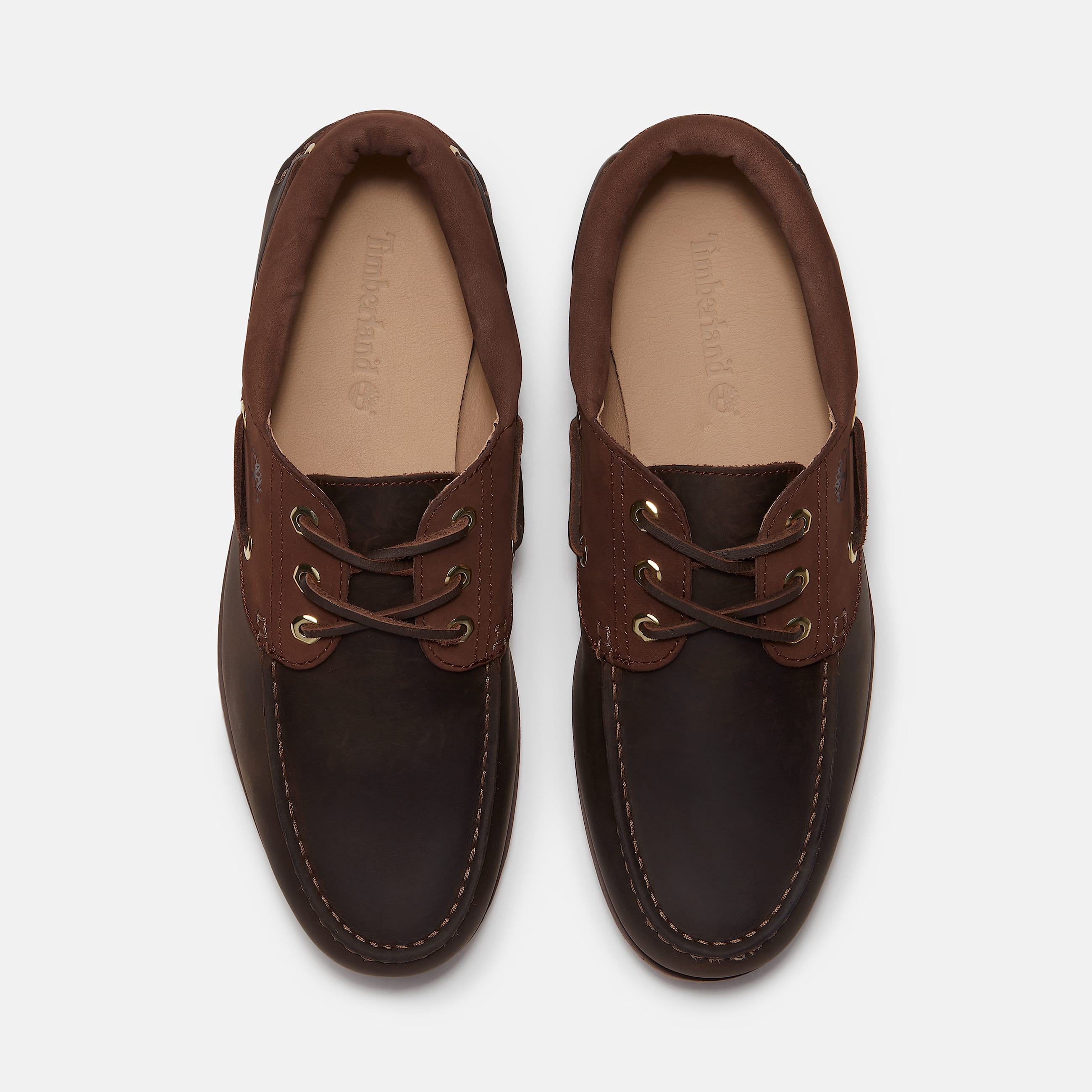 Timberland Authentic 3Eye Boat Shoe for Men in Dark Brown TBL Brown ALT2