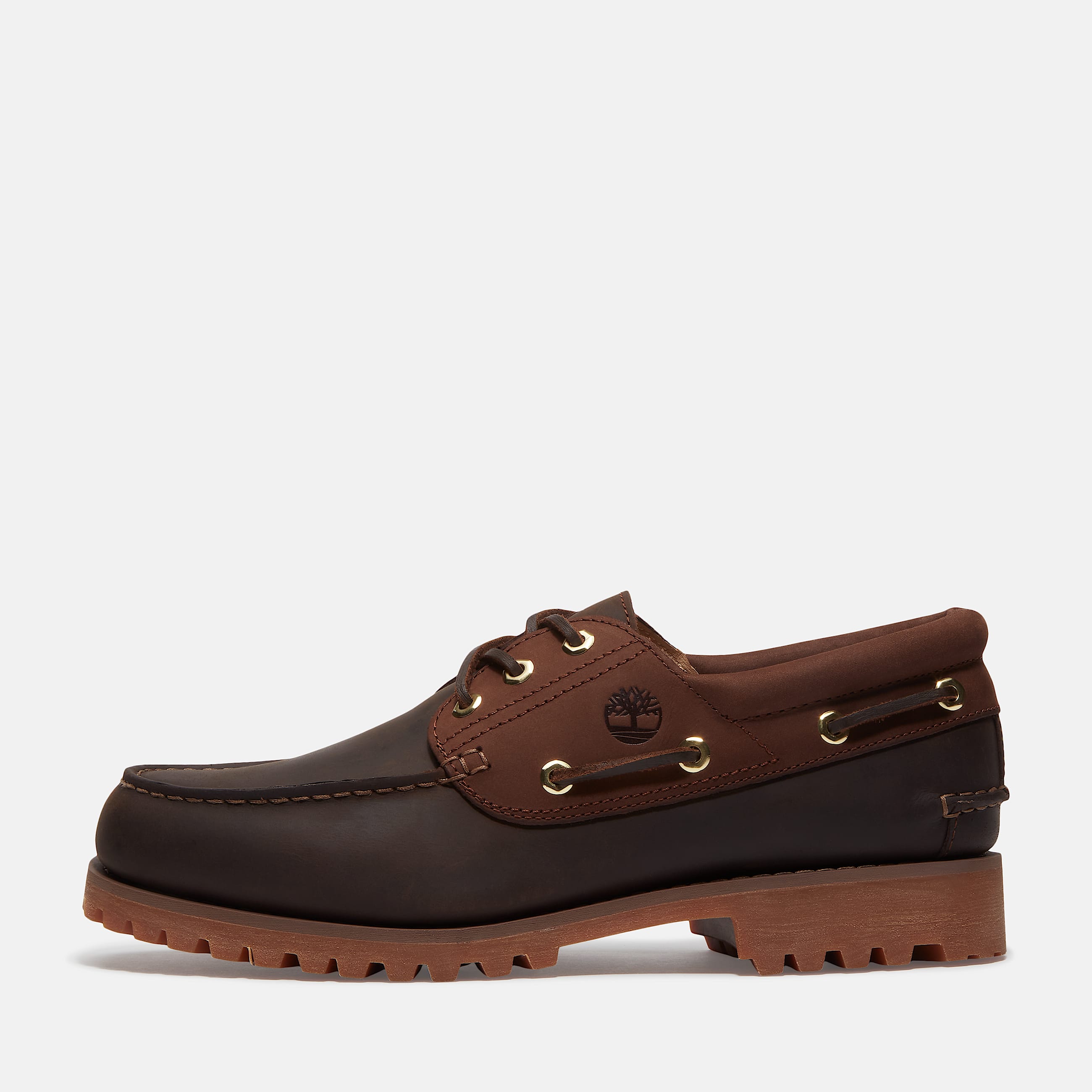 Timberland Authentic 3Eye Boat Shoe for Men in Dark Brown TBL Brown ALT8