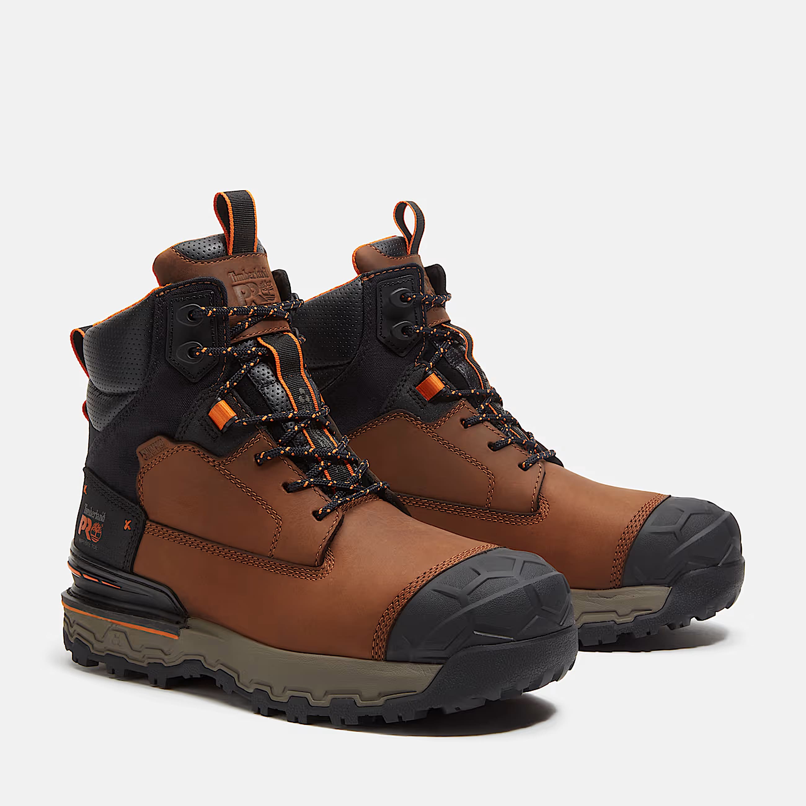 Boondock Ultralight 6 CompositeToe Waterproof Work Boot for Men in Brown TBL Brown ALT5