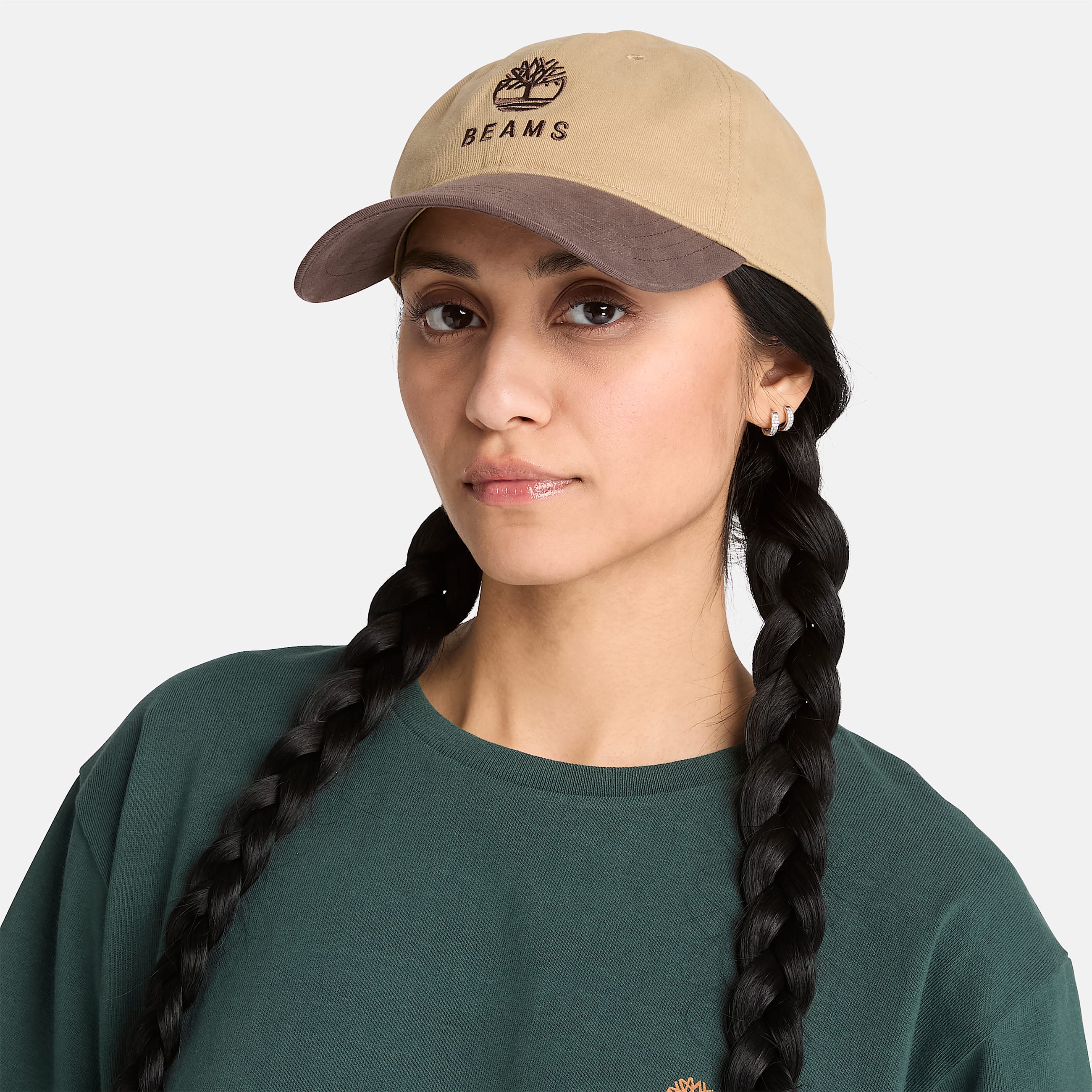 Timberland x BEAMS Adjustable Hat in Khaki TBL Khaki ALT2