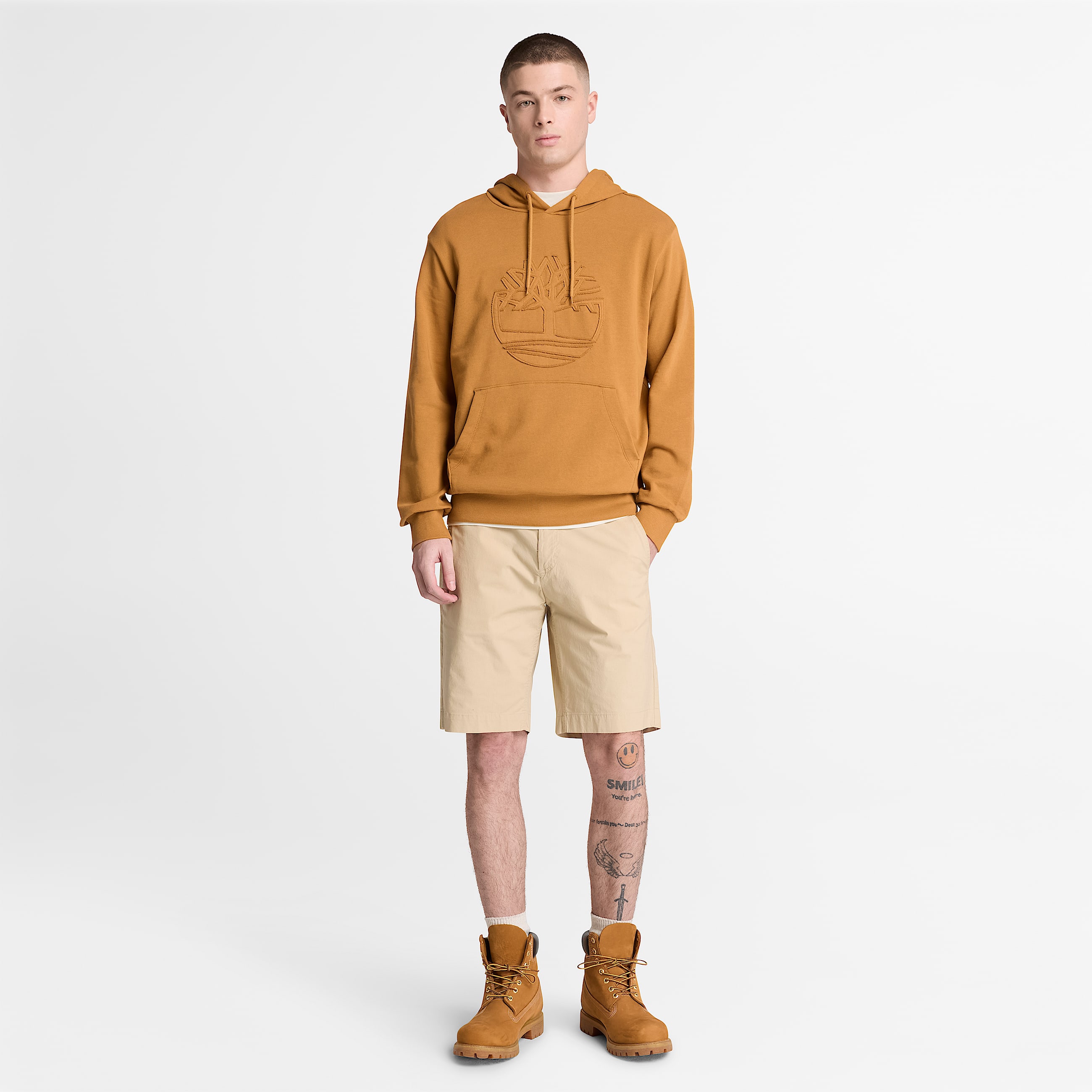 Claremont ChinoShorts aus Popeline fr Herren in Beige TBL Beige ALT2