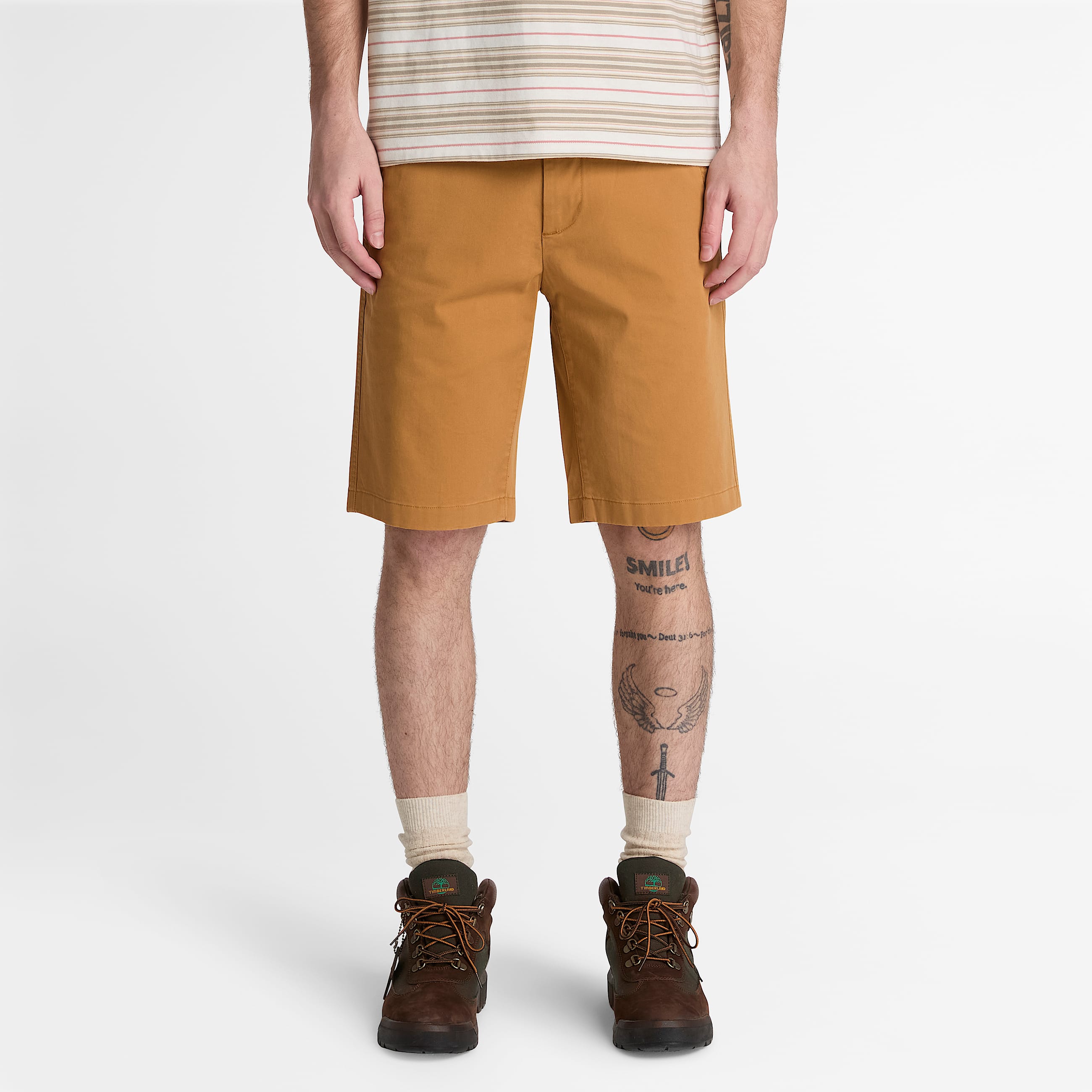 Topsfield ChinoShorts aus Twill fr Herren in Gelb TBL Gelb ALT1