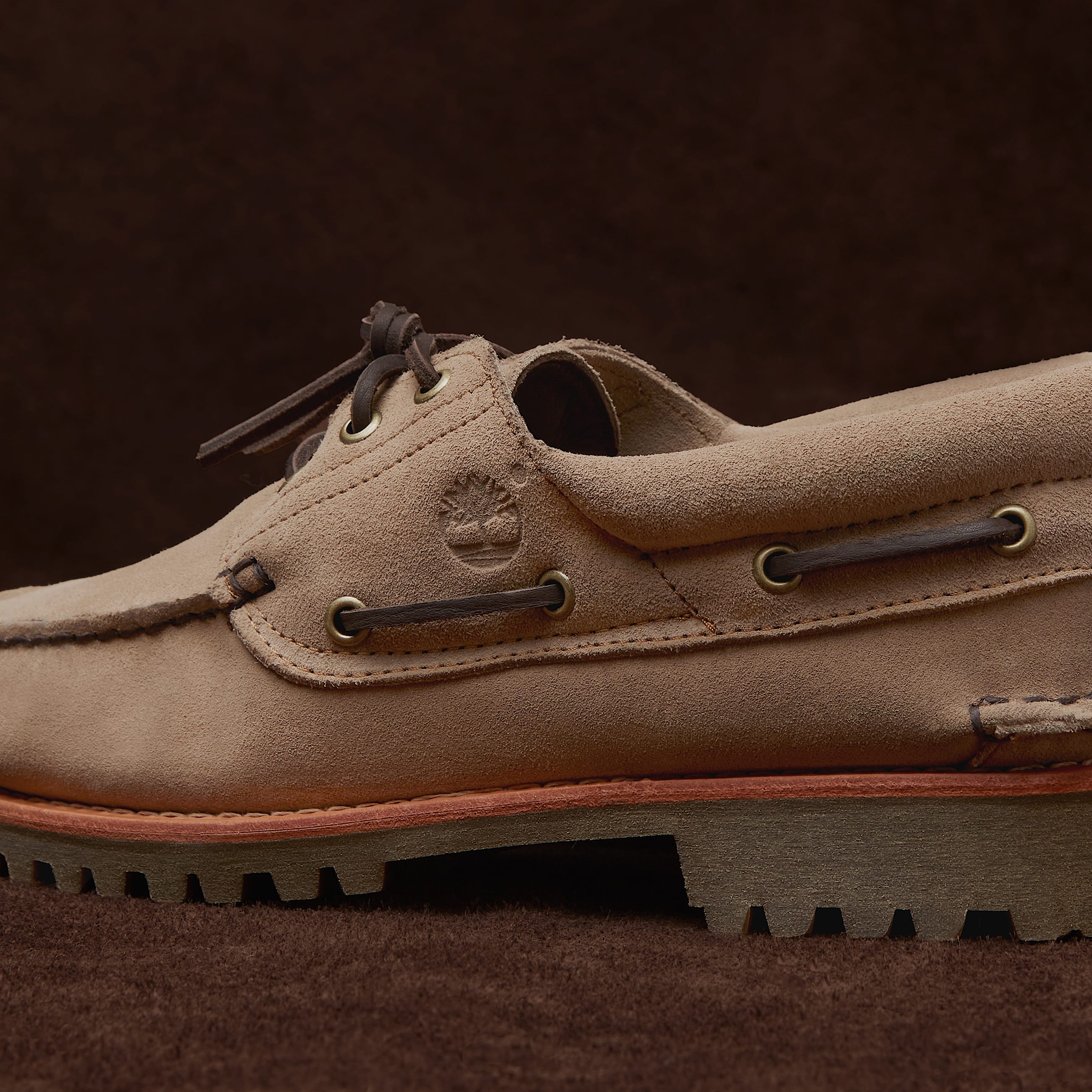 Timberland Mix Tape Authentic 3Eye Lug Bootsschuh fr Herren in Beige TBL Beige MKTG3