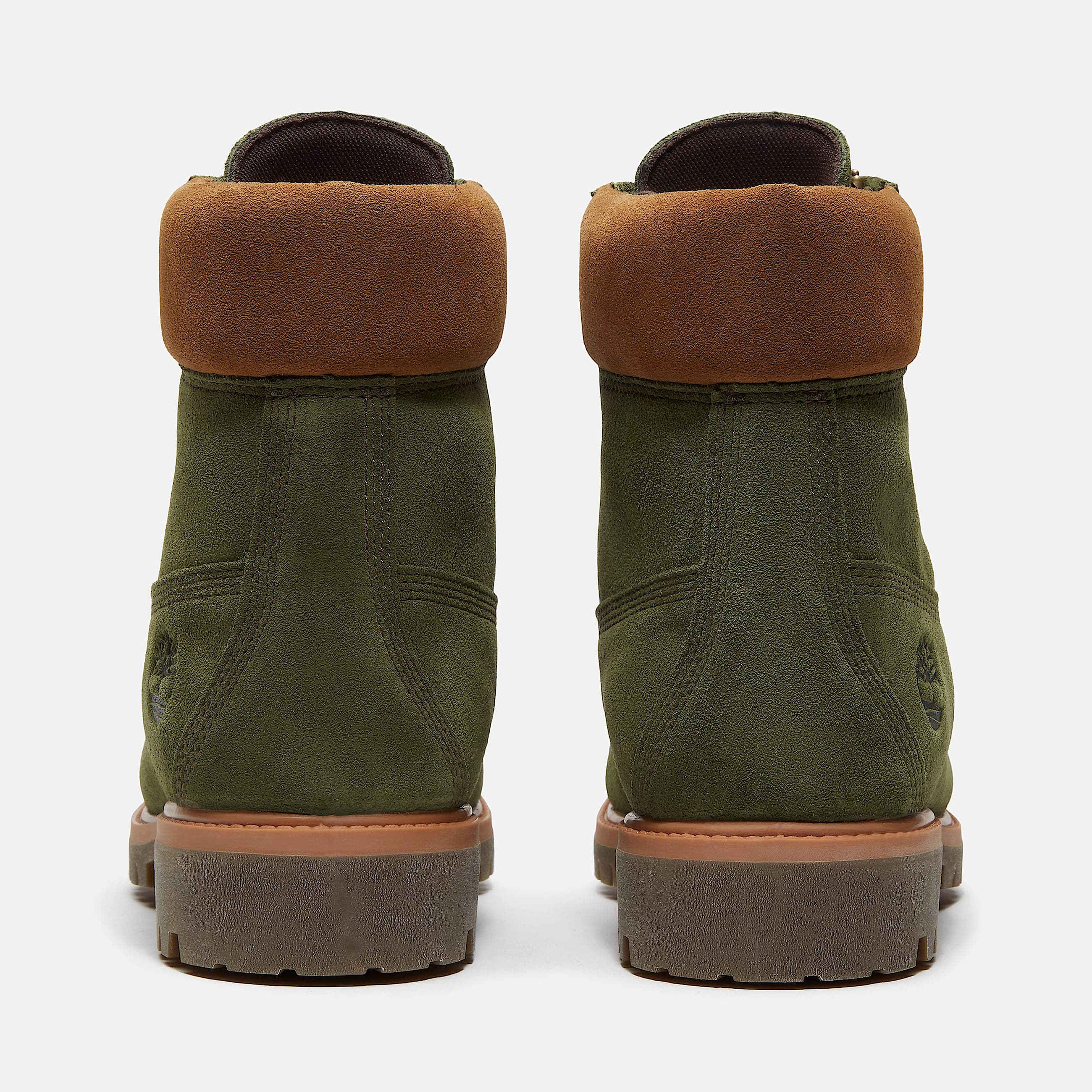 Timberland Premium 6Inch Waterproof Boot for Men in Green TBL Green ALT9