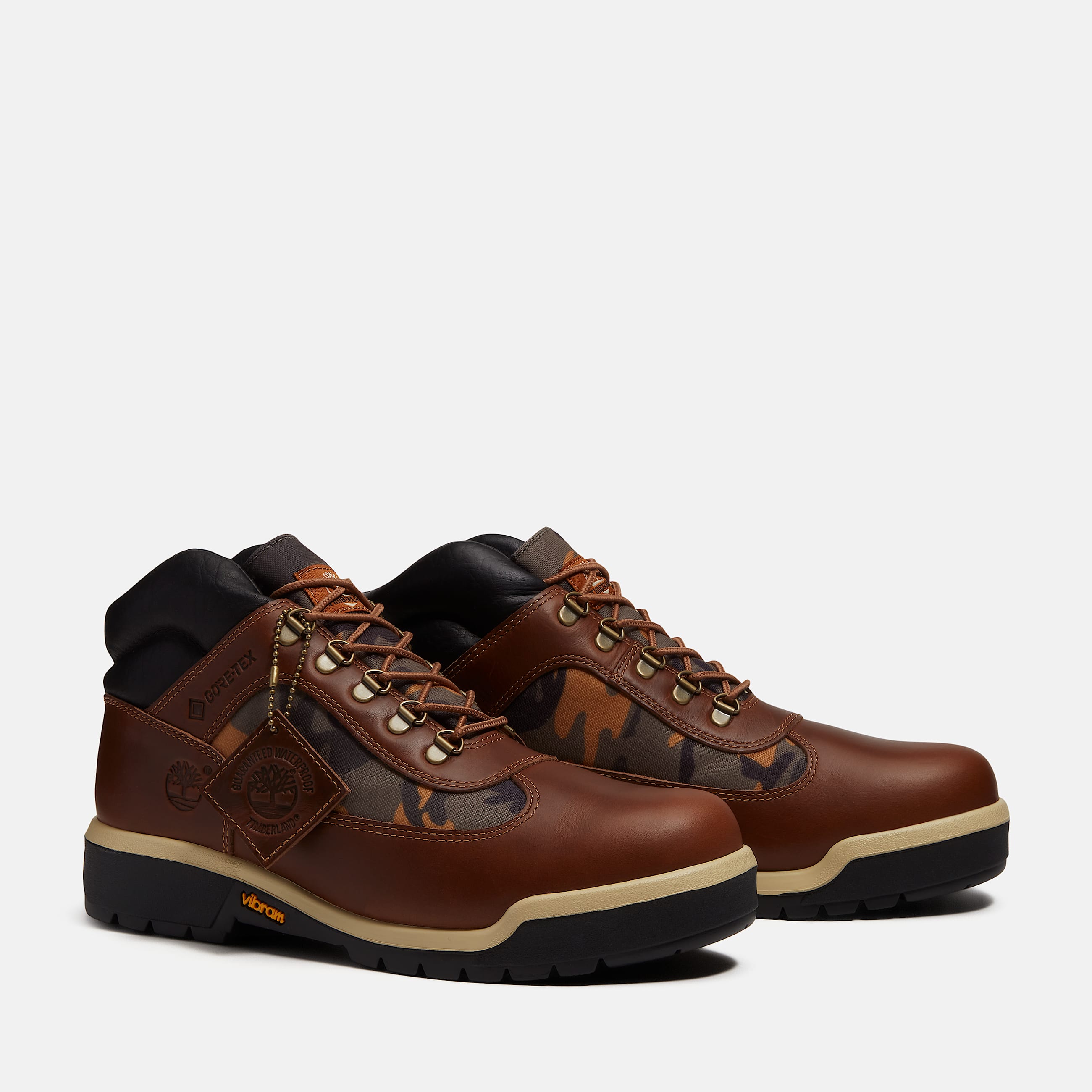 Field Boot with GORETEX Membrane for Men in Brown TBL Brown ALT4