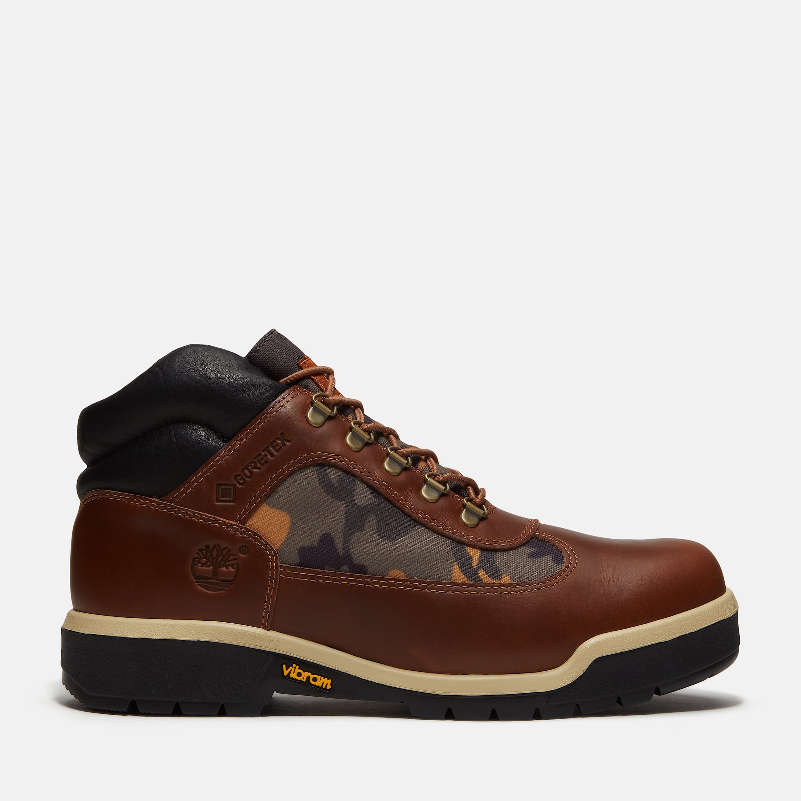 Field Boot with GORETEX Membrane for Men in Brown TBL Brown HERO
