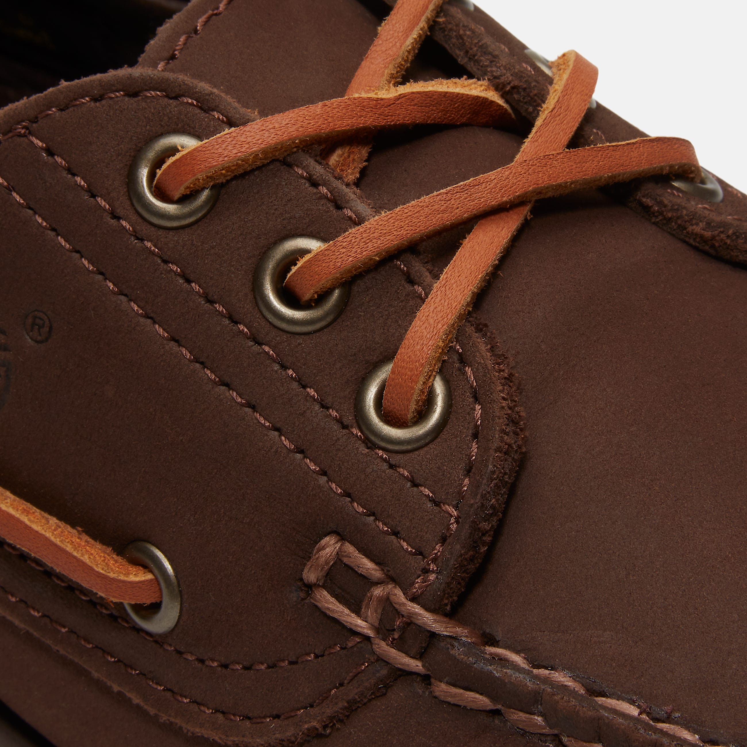 Timberland Authentic 3Eye Boat Shoe for Women in Dark Brown TBL Brown ALT7