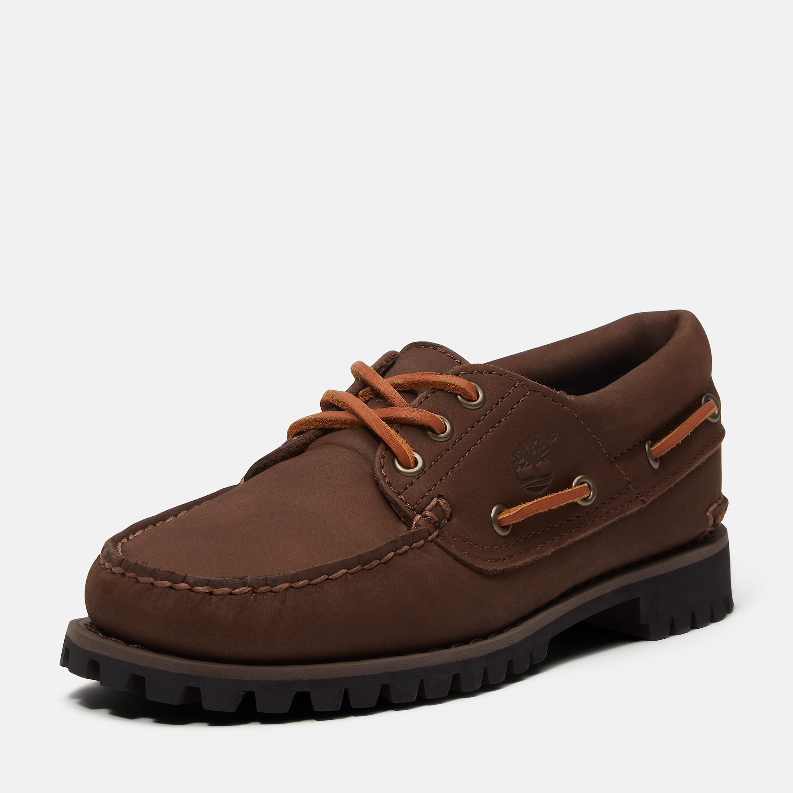 Timberland Authentic 3Eye Boat Shoe for Women in Dark Brown TBL Brown ALT9