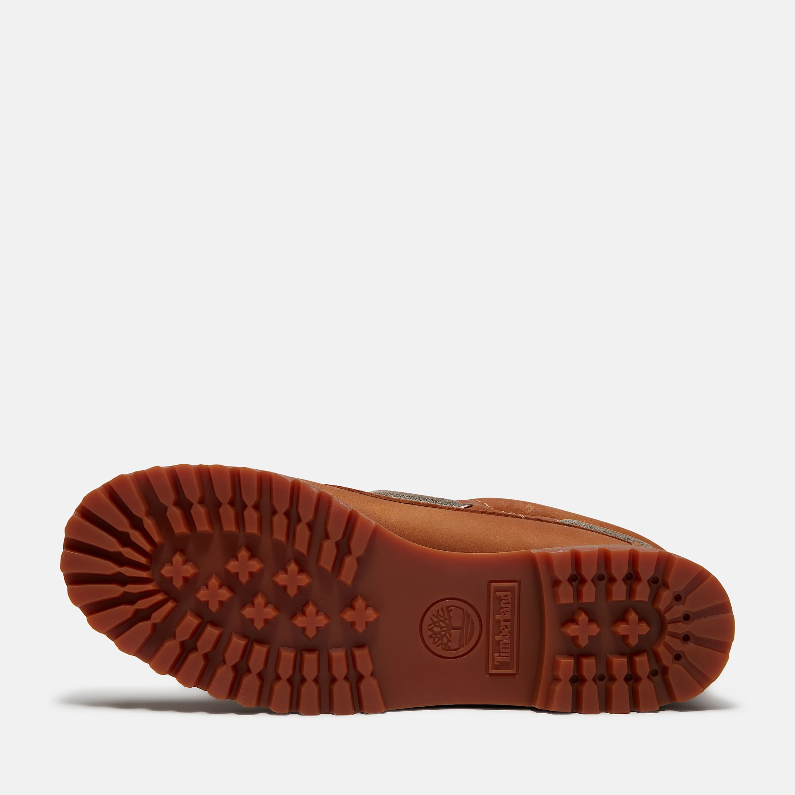 Autentisk Timberland sejlersko med tre snrehuller til kvinder i brunbeige TBL Brun ALT3