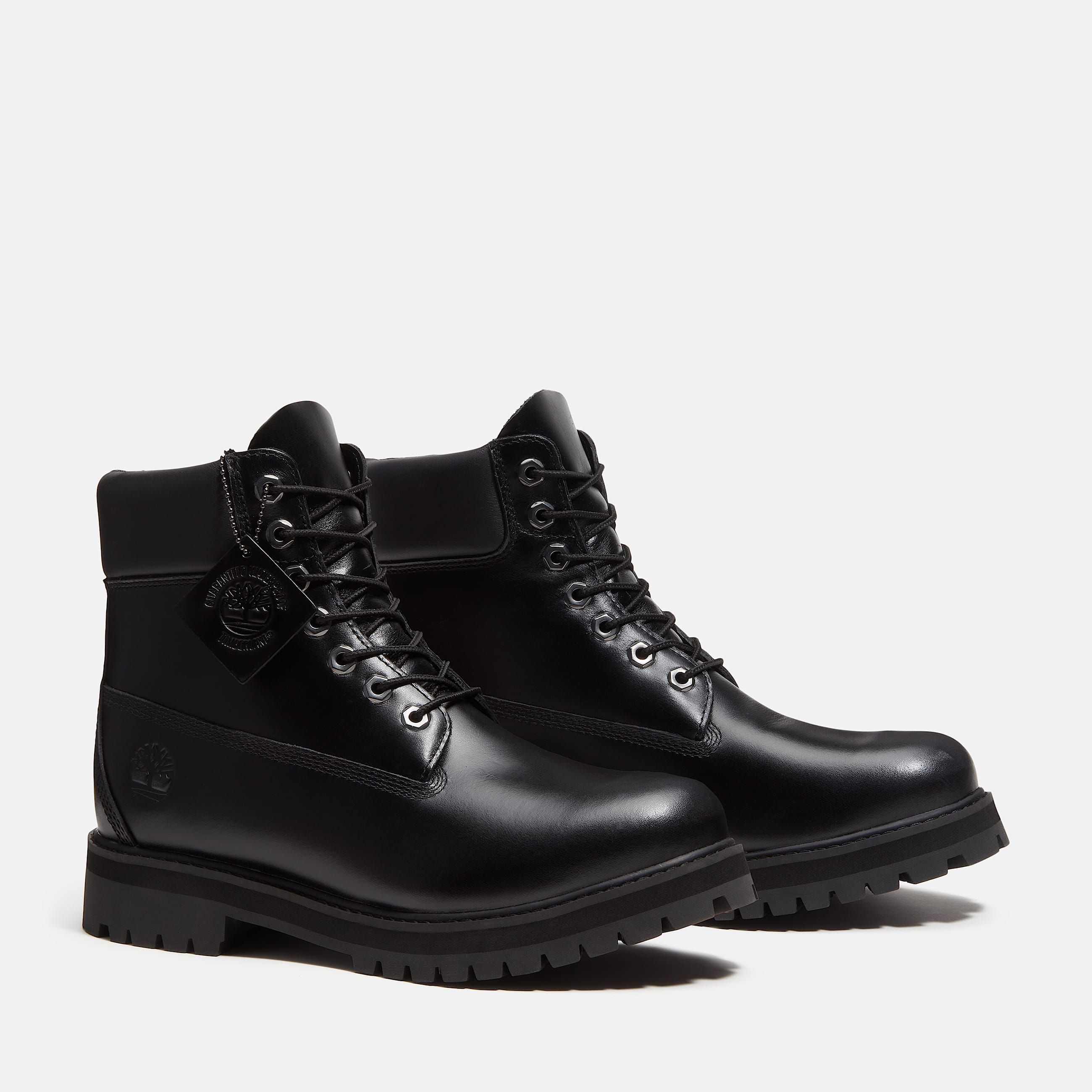 Timberland Heritage 6Inch Waterproof Boot for Men in Black TBL Black ALT4