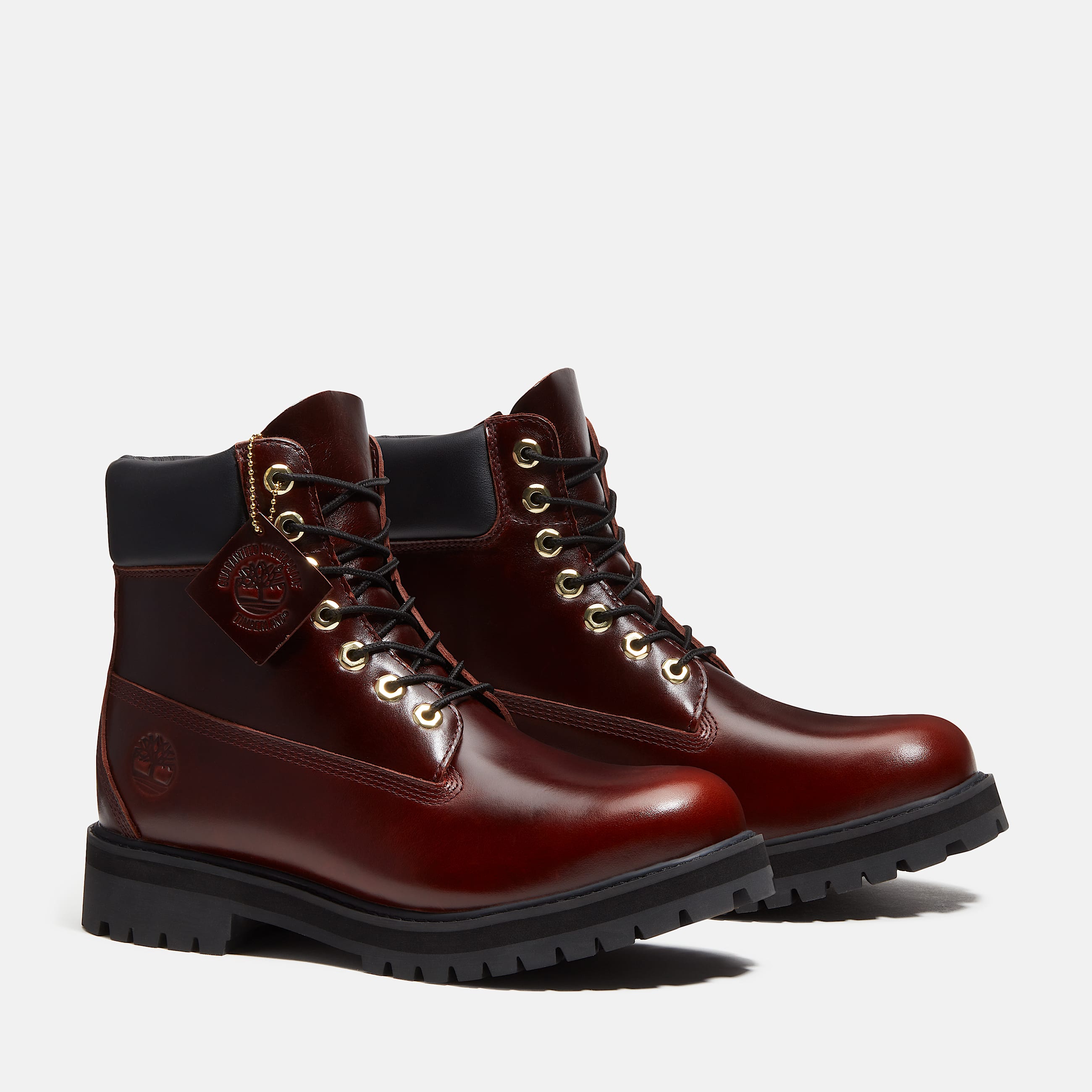 Wasserdichter Timberland Heritage 6Inch Boot fr Herren in Burgunderrot TBL Burgunderrot ALT4