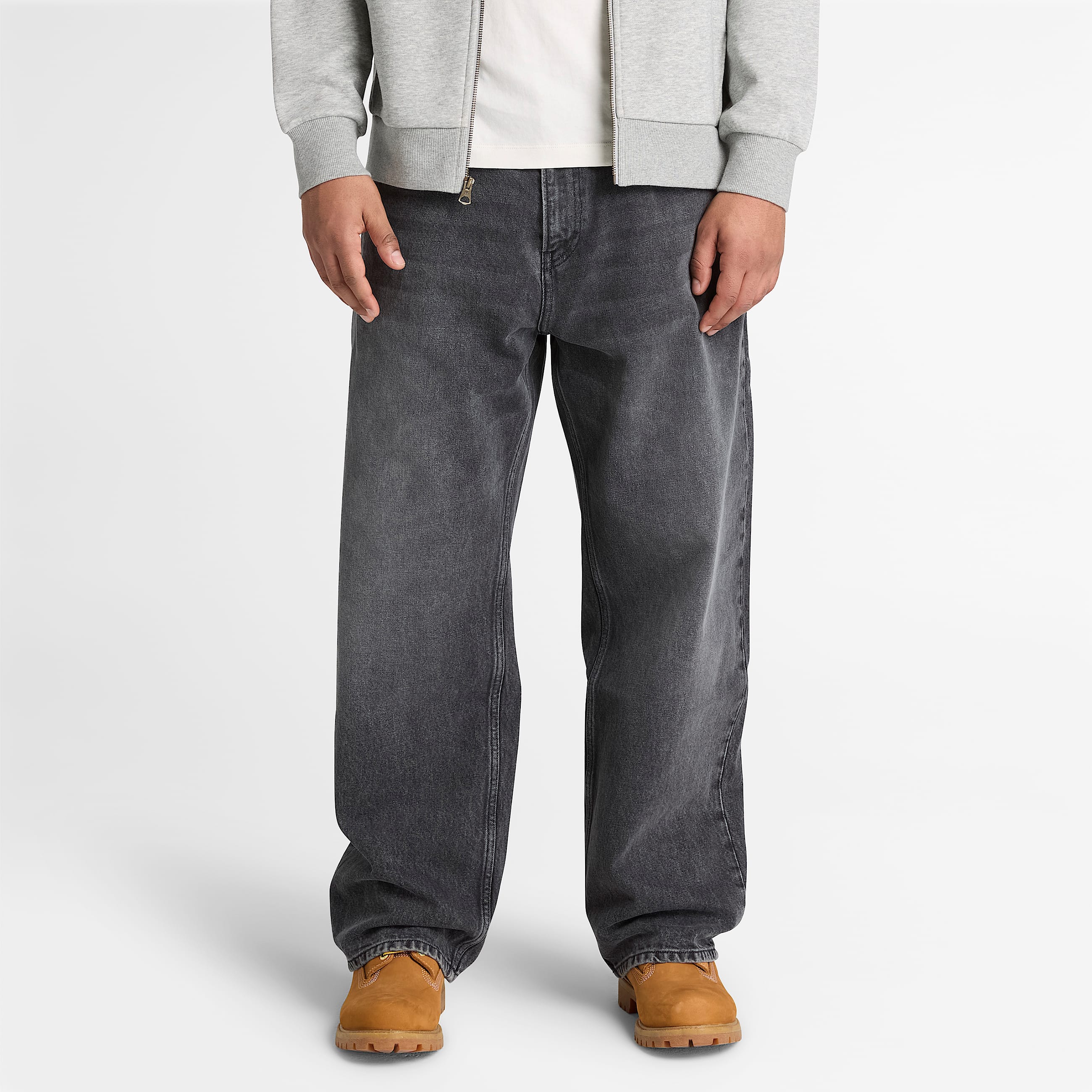 Jean baggy pour homme noir TBL noir ALT1