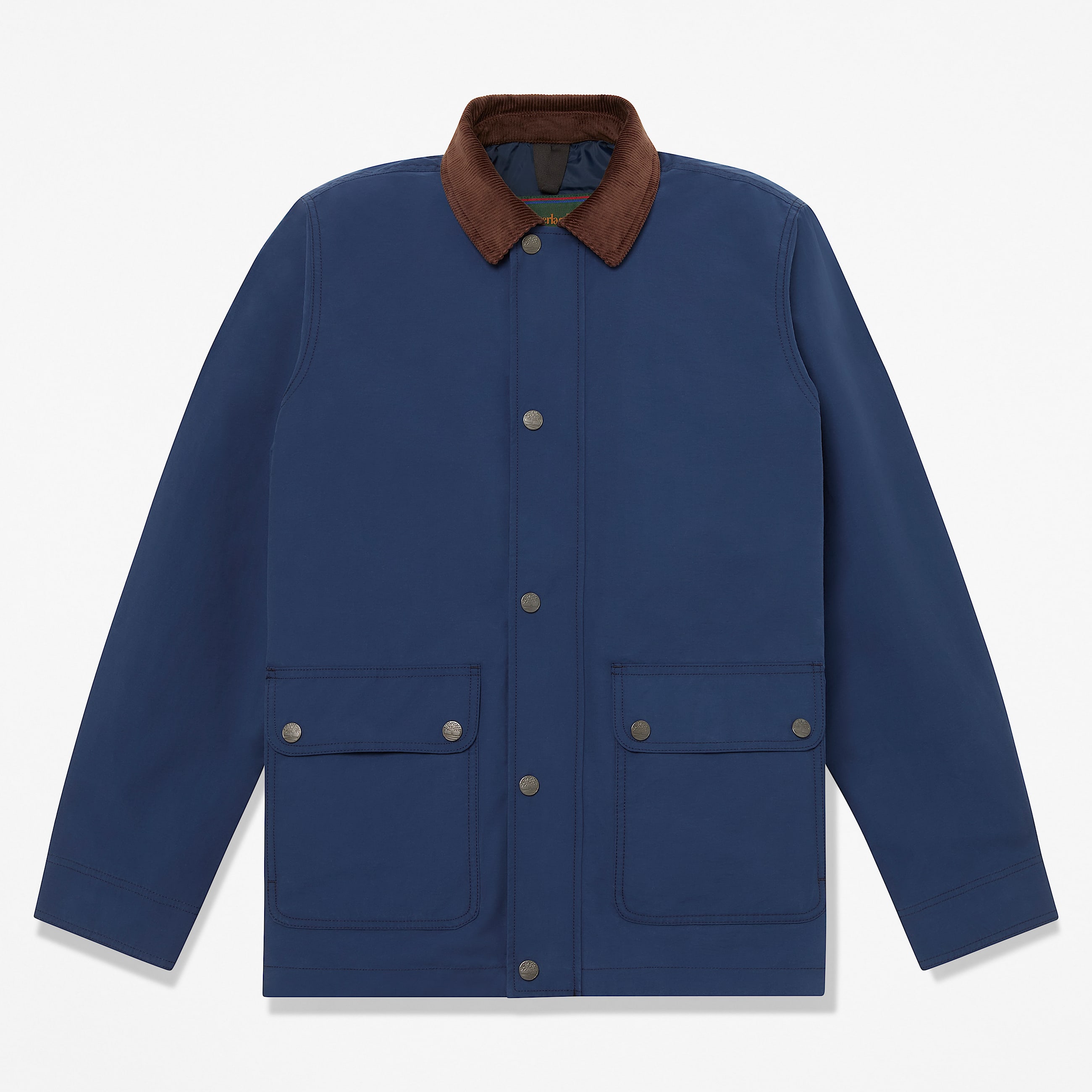Wenham Water Repellent Field Coat for Men in Dark Blue TBL Blue HERO
