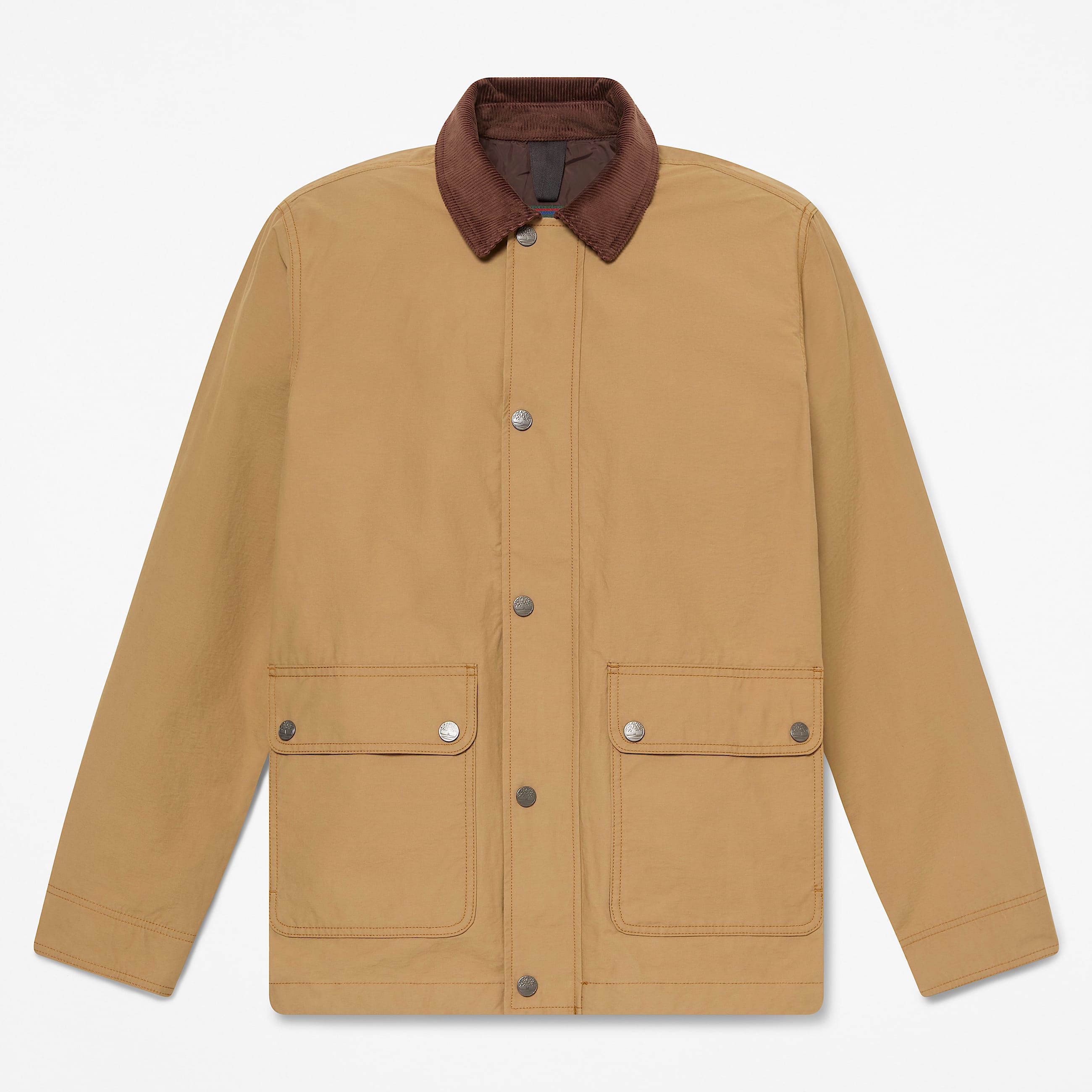 Wenham Water Repellent Field Coat for Men in Brown TBL Brown HERO