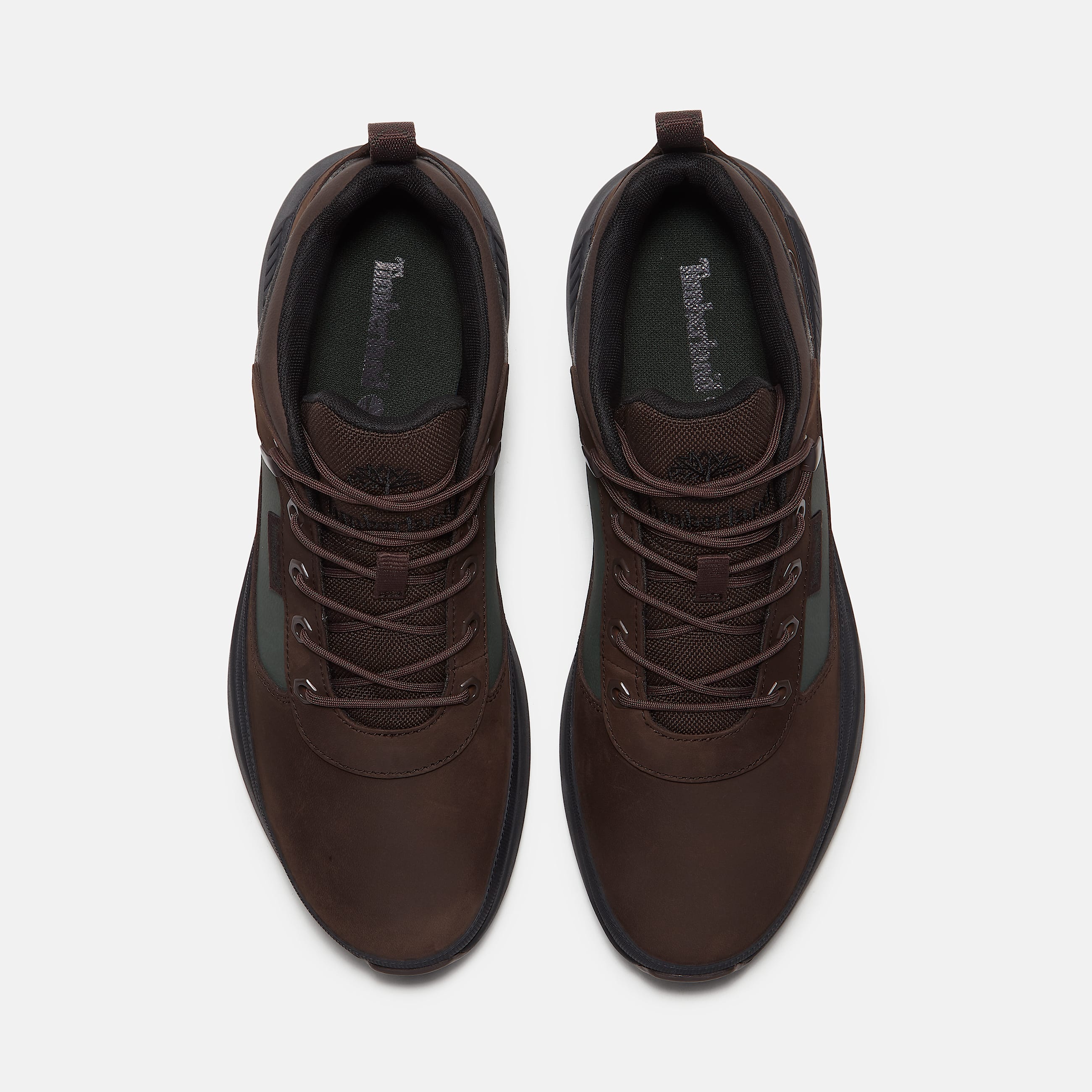 Field Trekker Trainer for Men in Dark BrownDark Green TBL Brown ALT2