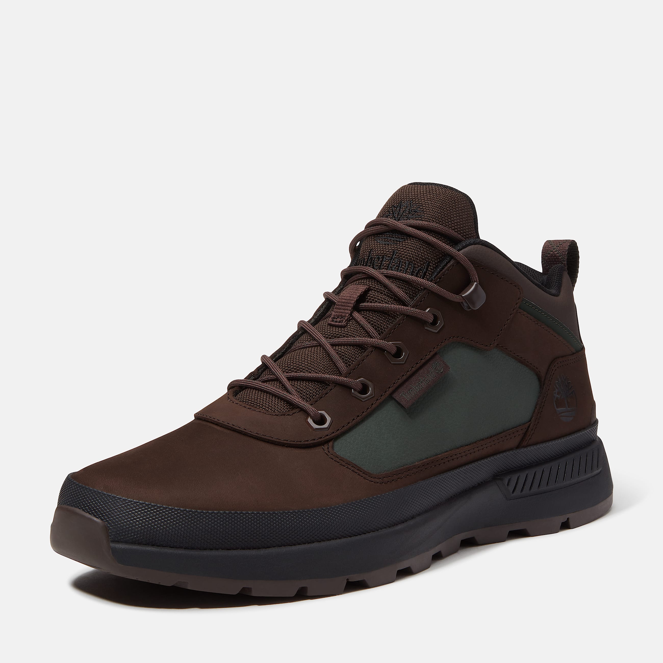 Field Trekker Trainer for Men in Dark BrownDark Green TBL Brown ALT9