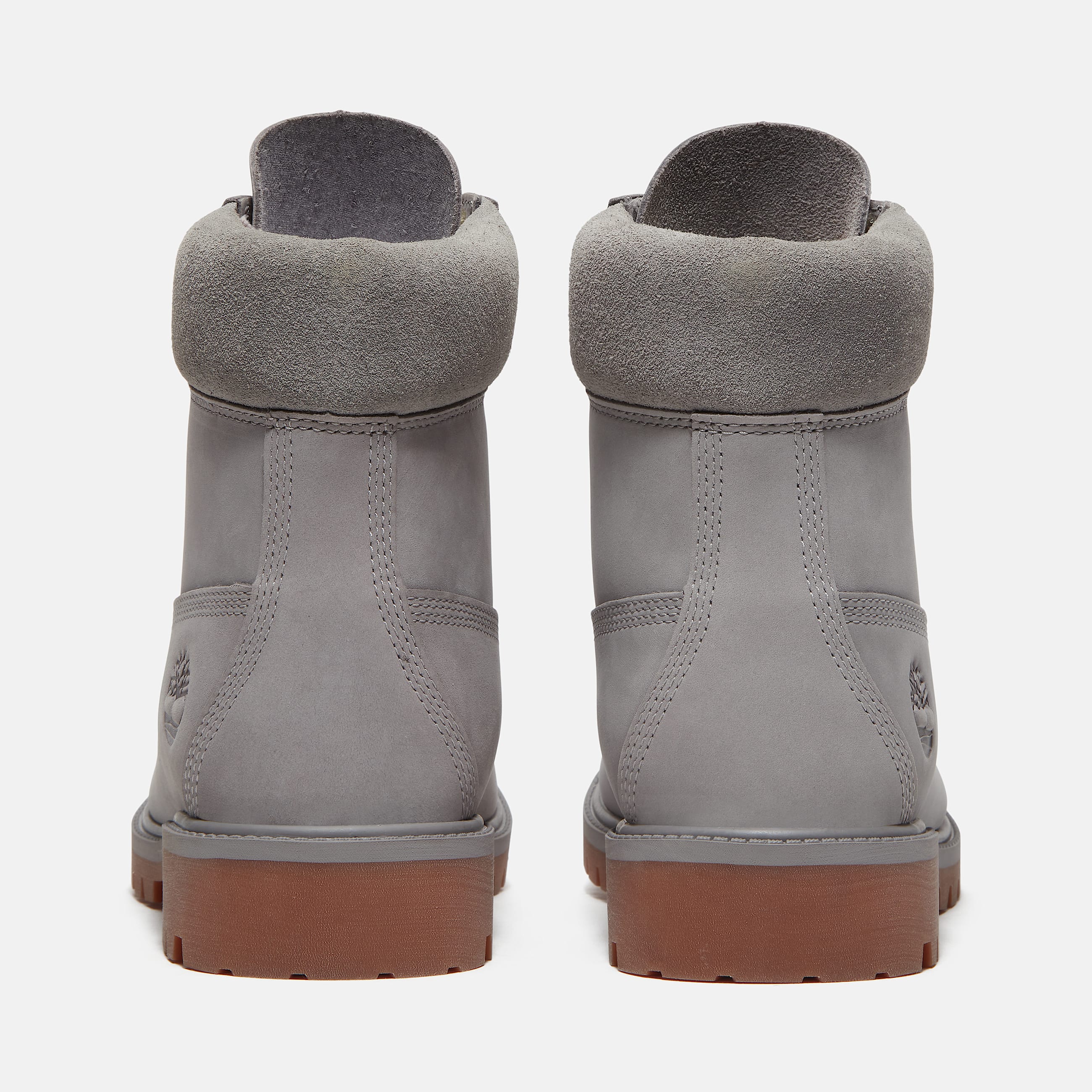 Timberland Heritage 6Inch Waterproof Boot for Men in Grey TBL Grey ALT5