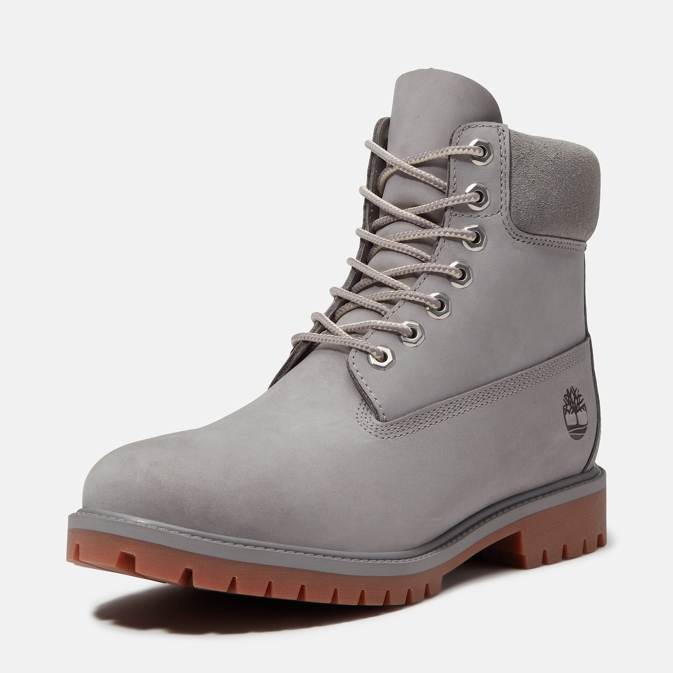Timberland Heritage 6Inch Waterproof Boot for Men in Grey TBL Grey ALT9