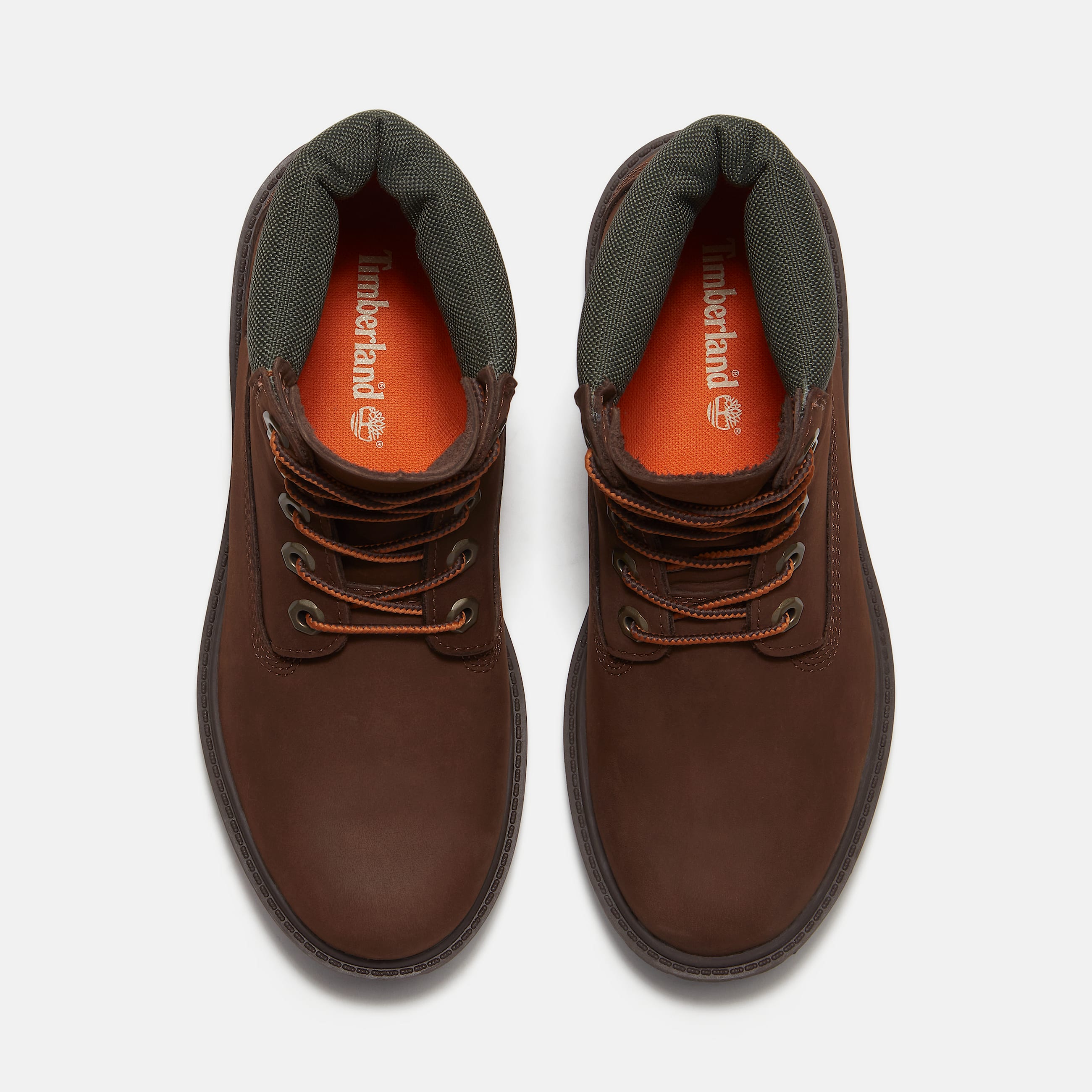 Vandtt Timberland Premium 6tommer stvle til kvinder i mrkebrun TBL Brun ALT2