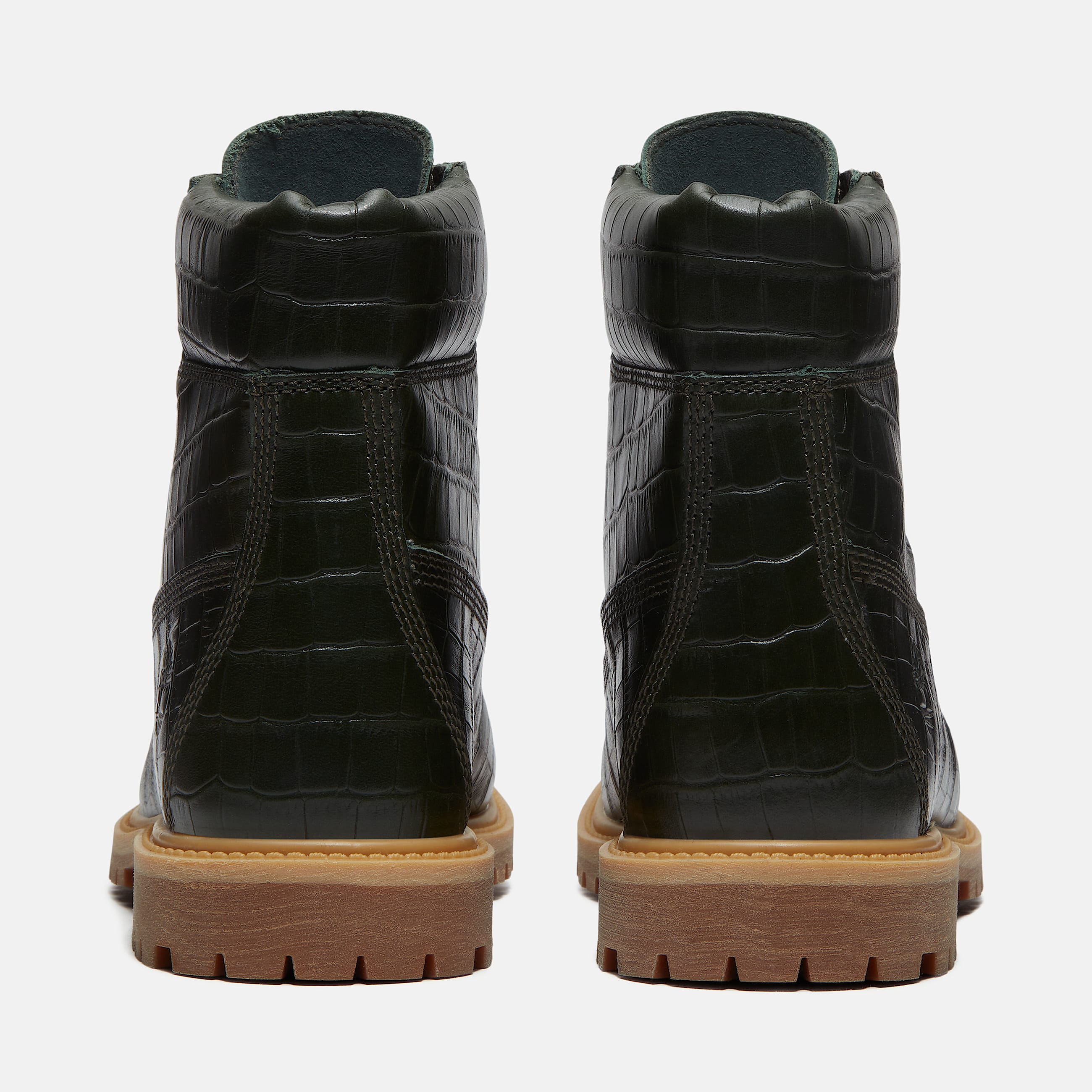 Timberland Premium 6Inch Boot for Women in Dark Green TBL Green ALT5