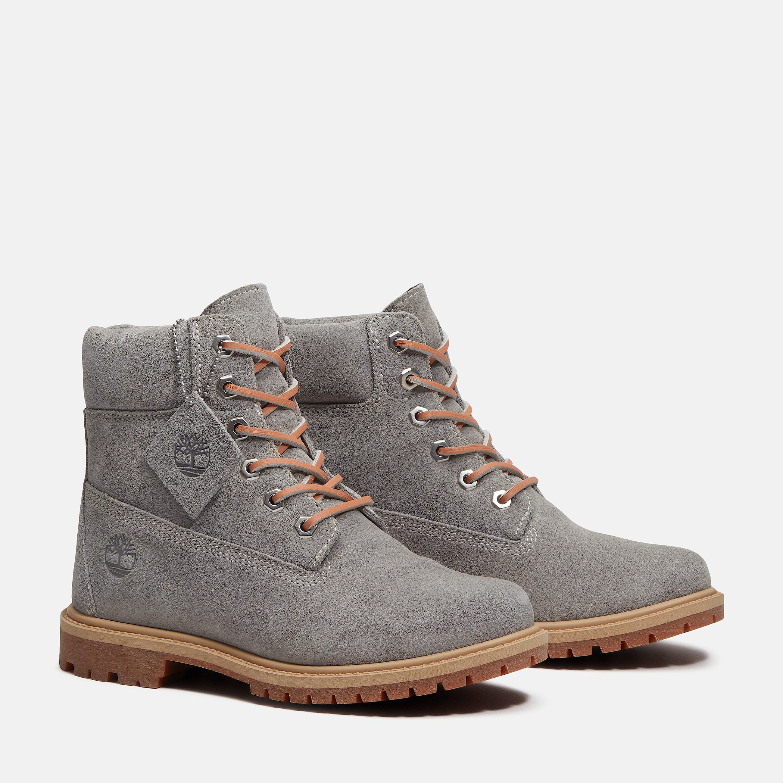 Timberland Premium 6Inch Boot fr Damen in Grau TBL Grau ALT4