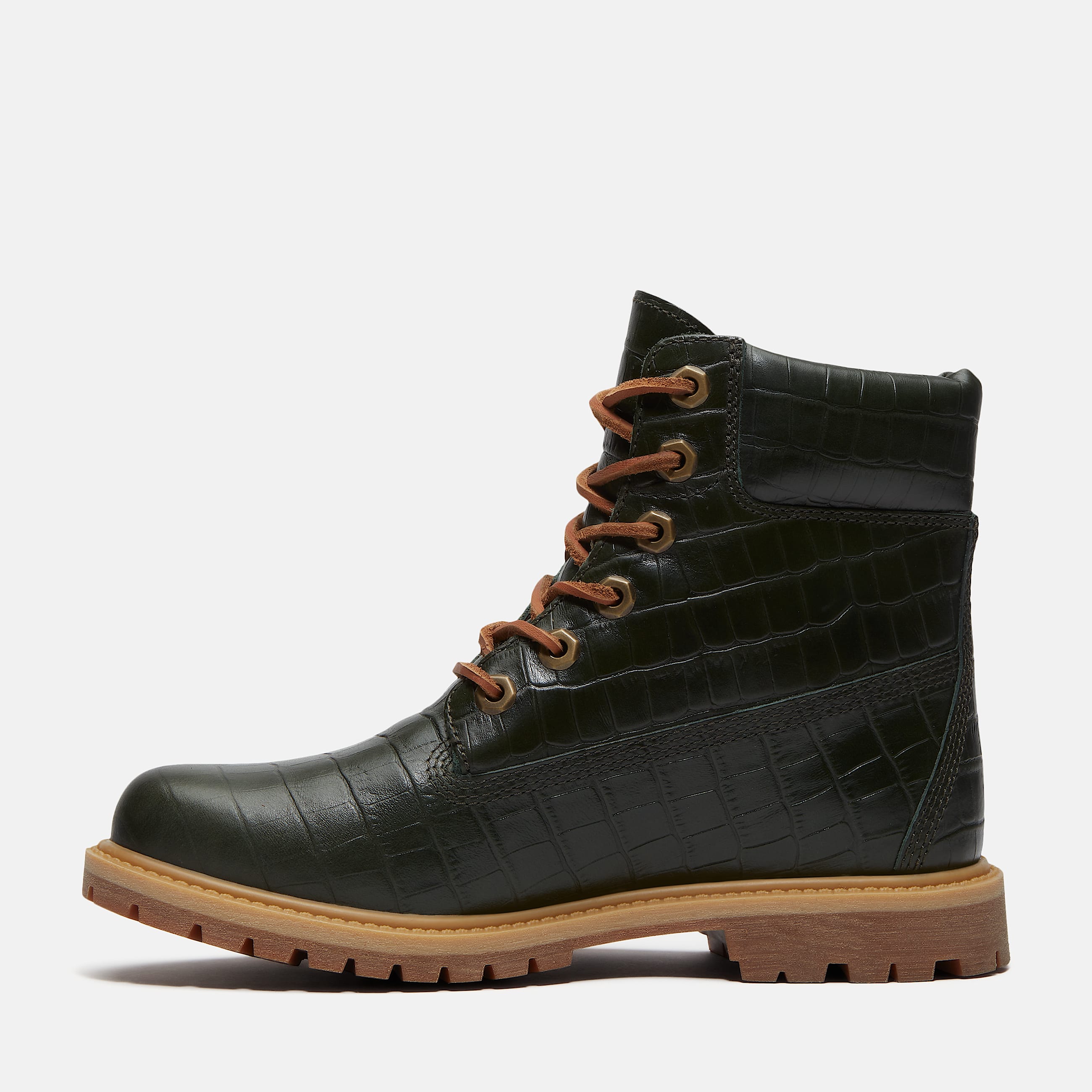 Timberland Premium 6Inch Boot for Women in Dark Green TBL Green ALT6