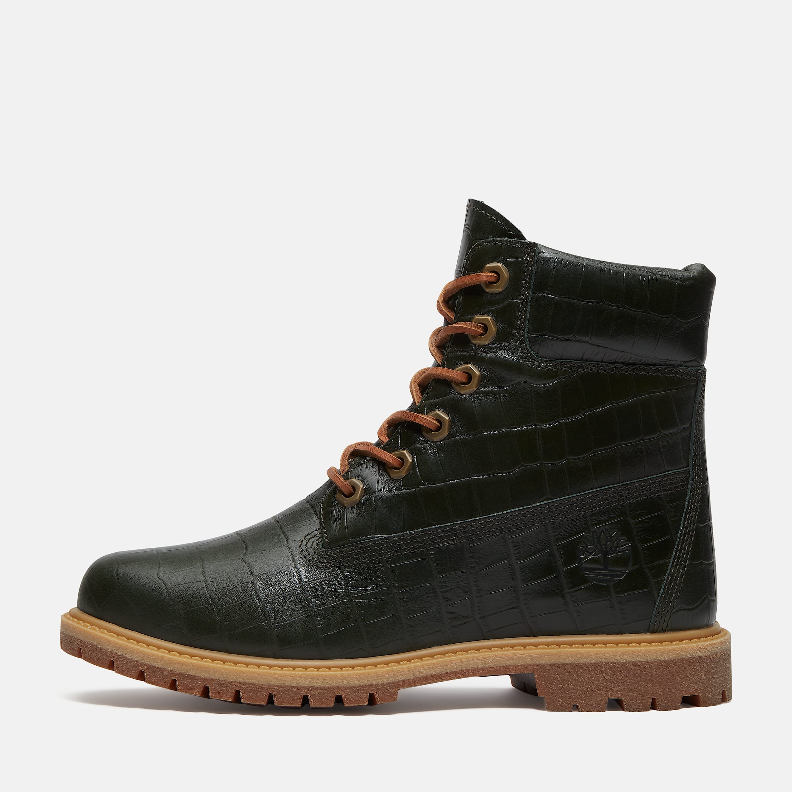 Timberland Premium 6Inch Boot for Women in Dark Green TBL Green ALT9