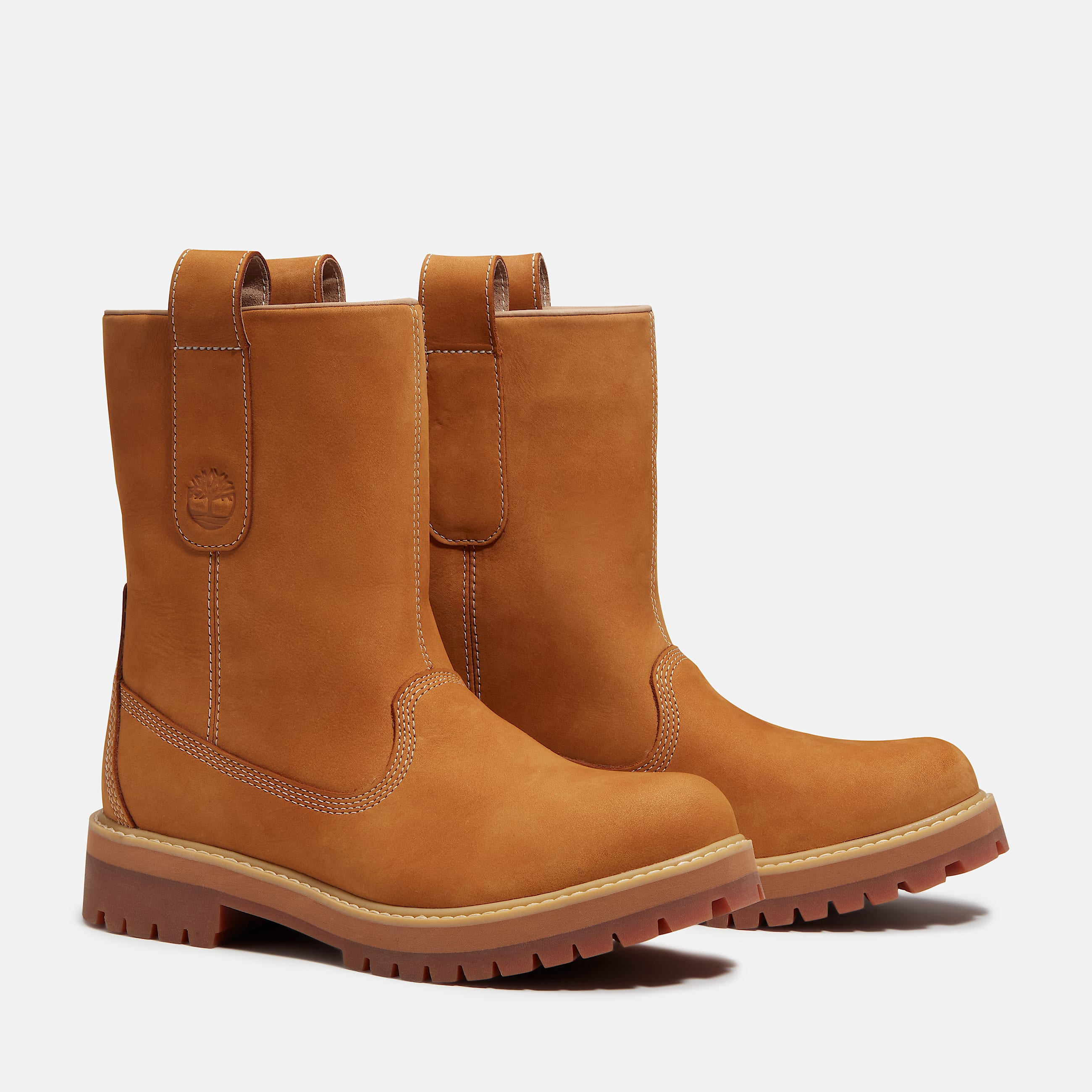 Timberland Heritage Mid PullOn Boot for Men in Yellow TBL Yellow ALT4