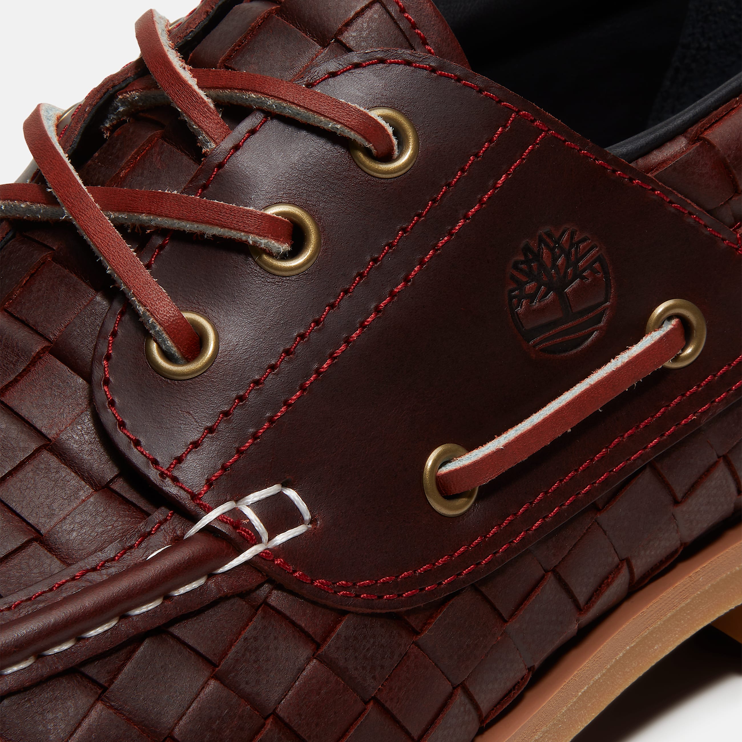 Timberland Authentic Boat Shoe for Men in Burgundy TBL Burgundy ALT7